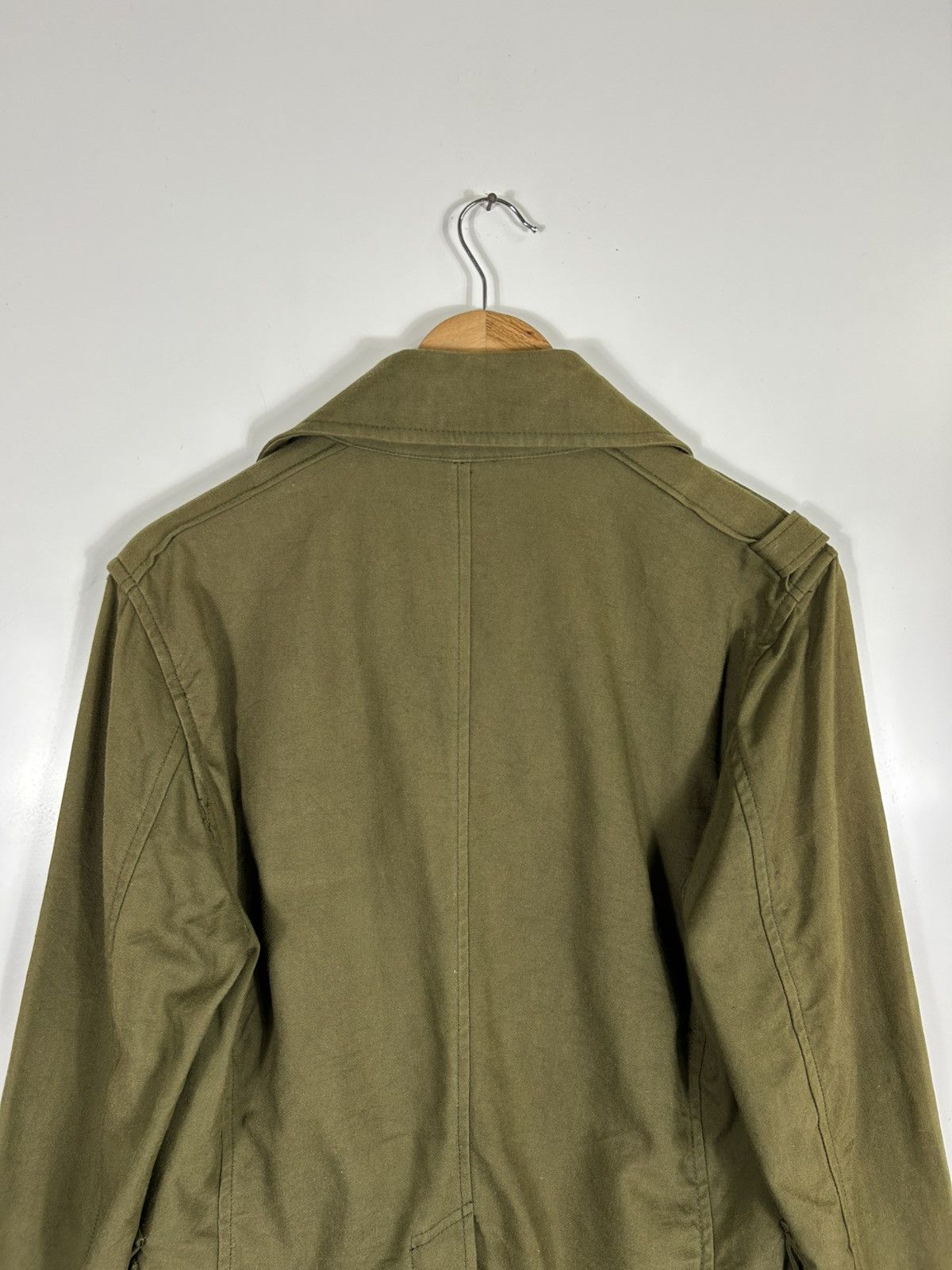 Japanese Brand 🔥Quadro Workwear Style Double Breast Coat Jacket Size US S / EU 44-46 / 1 - 18 Thumbnail