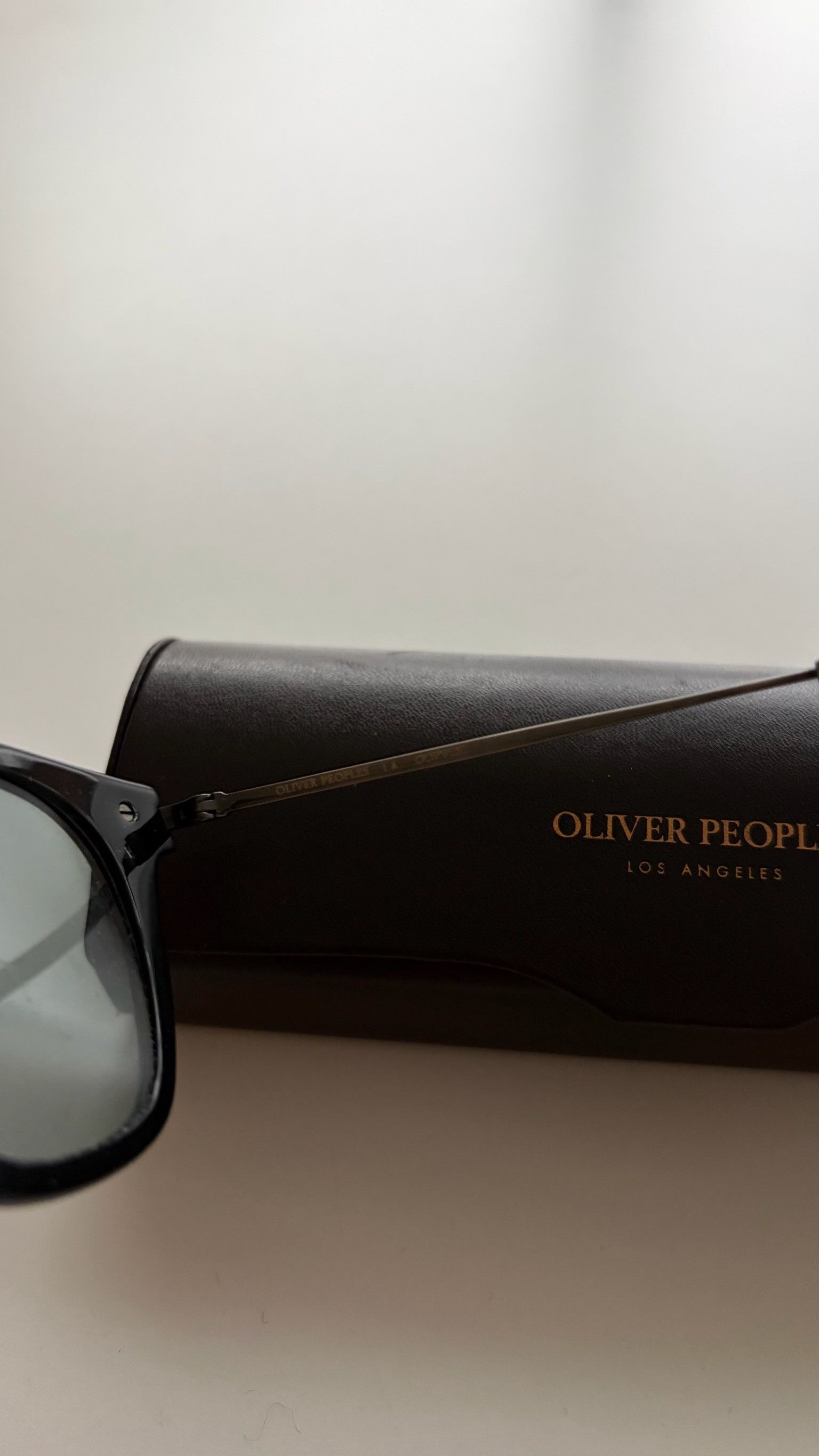 Oliver Peoples Oliver Peoples OV5496 Len Square Eyeglasses (Black) Size ONE SIZE - 3 Thumbnail