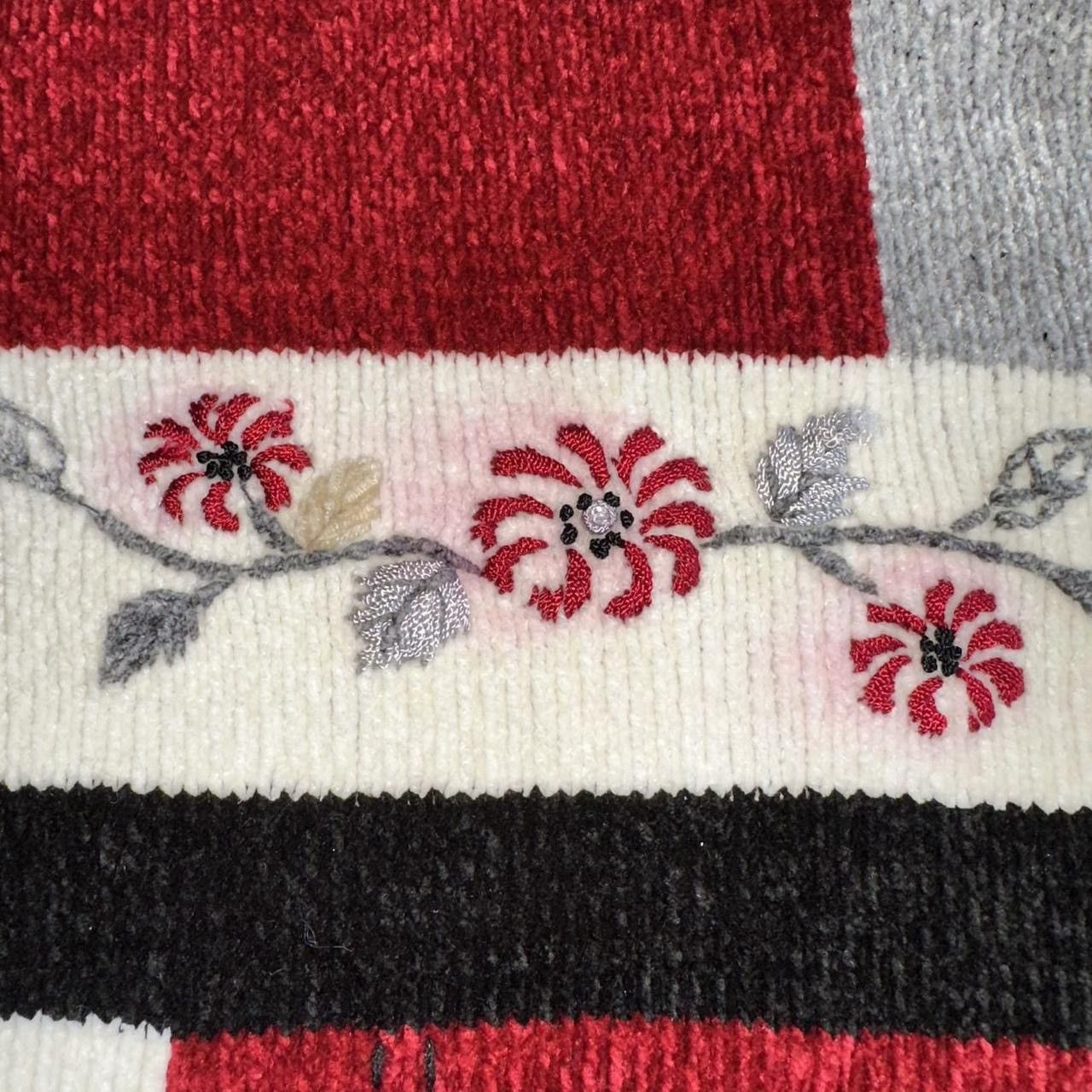 Other Vintage Alfred Dunner Sweater Womens 2X Red Floral Vtg READ Size XXL / US 16-18 / IT 52-54 - 7 Thumbnail