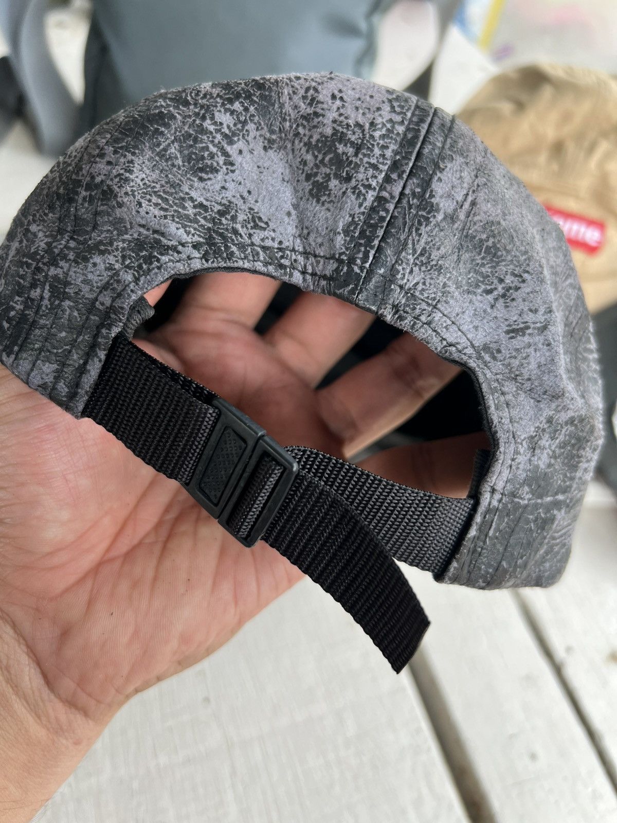 Supreme Supreme 5 Panel Distressed Cap Size ONE SIZE - 4 Thumbnail
