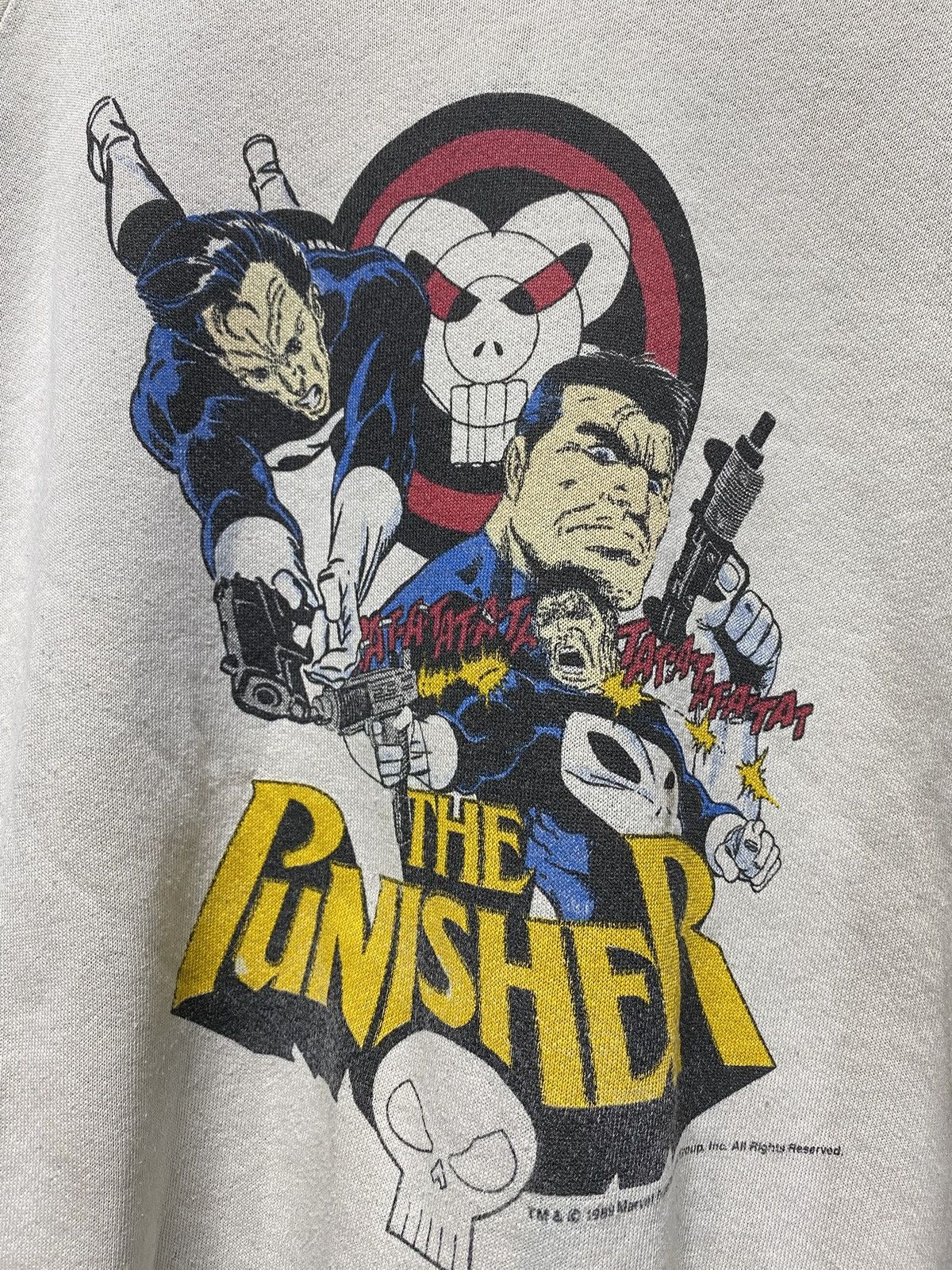 Vintage Vintage 80’s Punisher Marvel Comics T-Shirt Rare Adult Large Size US L / EU 52-54 / 3 - 2 Thumbnail