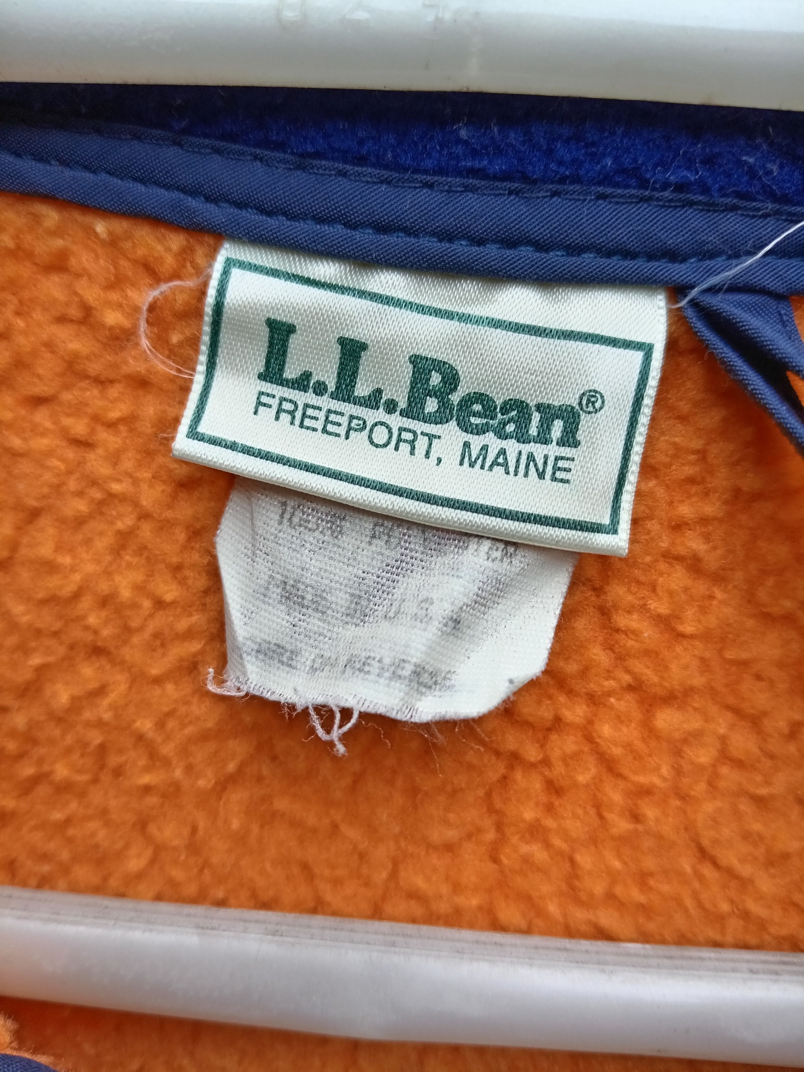 L.L. Bean × Vintage LL BEAN FLEECE JACKET FULL ZIPPED Size US M / EU 48-50 / 2 - 6 Thumbnail