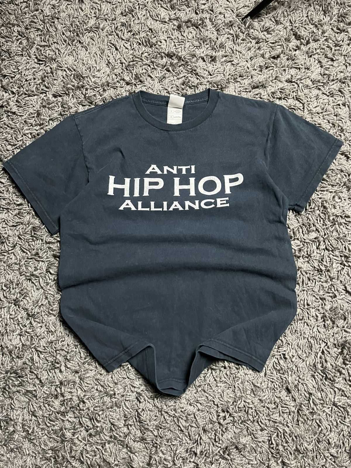 Band Tees Vintage 90s Anti Hip Hop Alliance Spell Out Tee Size US M / EU 48-50 / 2 - 2 Thumbnail