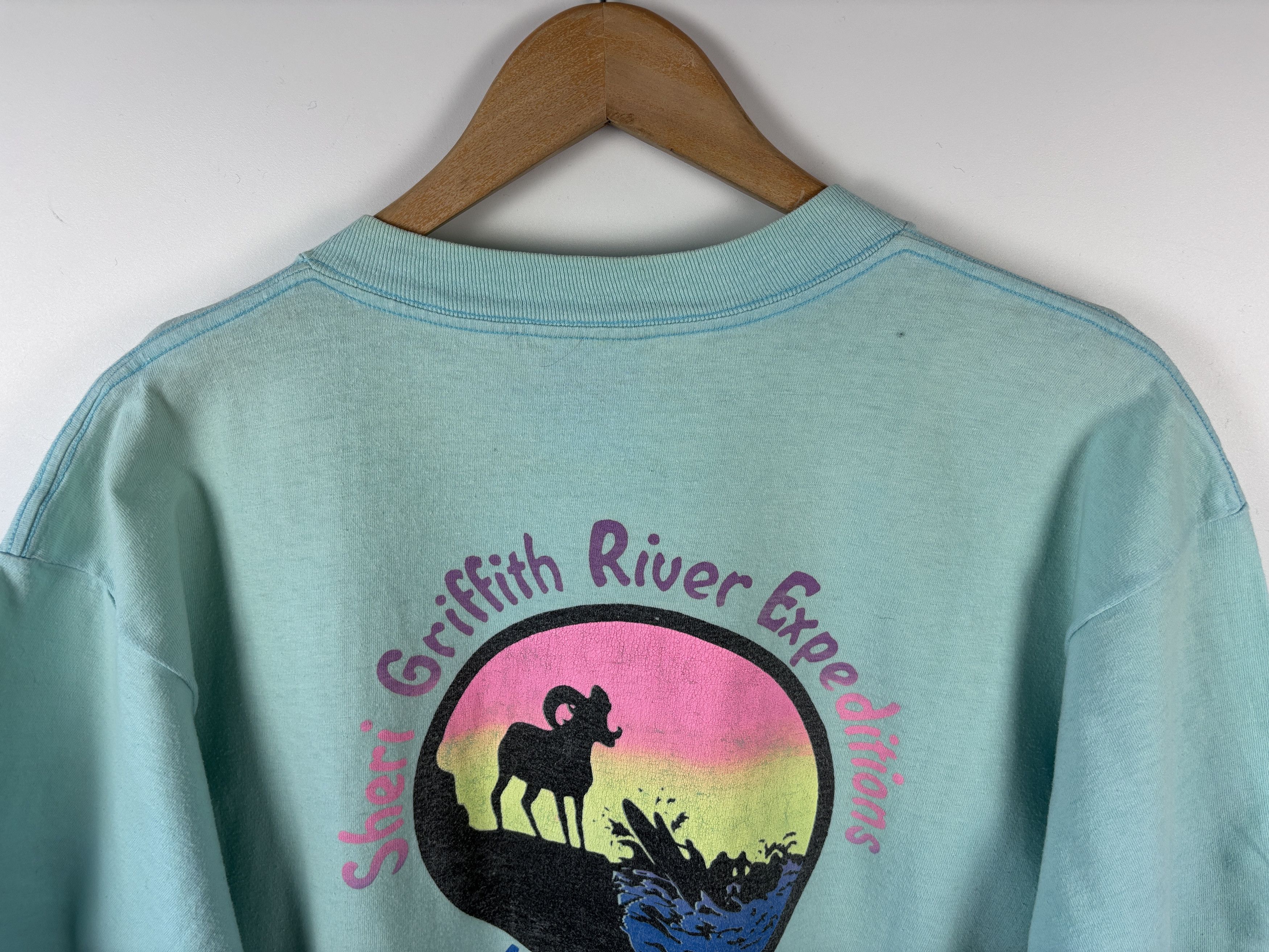 Vintage Westwater Canyon Sheri Griffith River Expeditions T-Shirt Size US XL / EU 56 / 4 - 7 Thumbnail