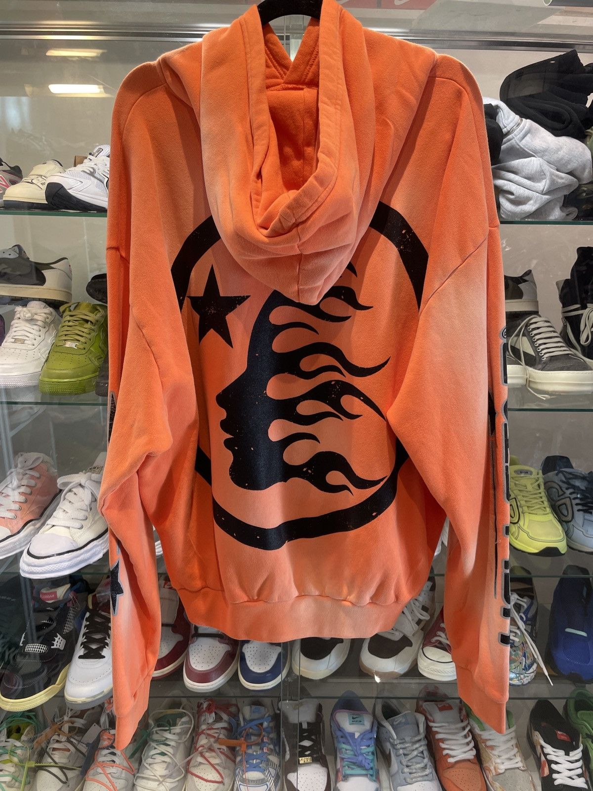 HELLSTAR Hellstar FW23 Hoodie Orange S Size US S / EU 44-46 / 1 - 2 Thumbnail