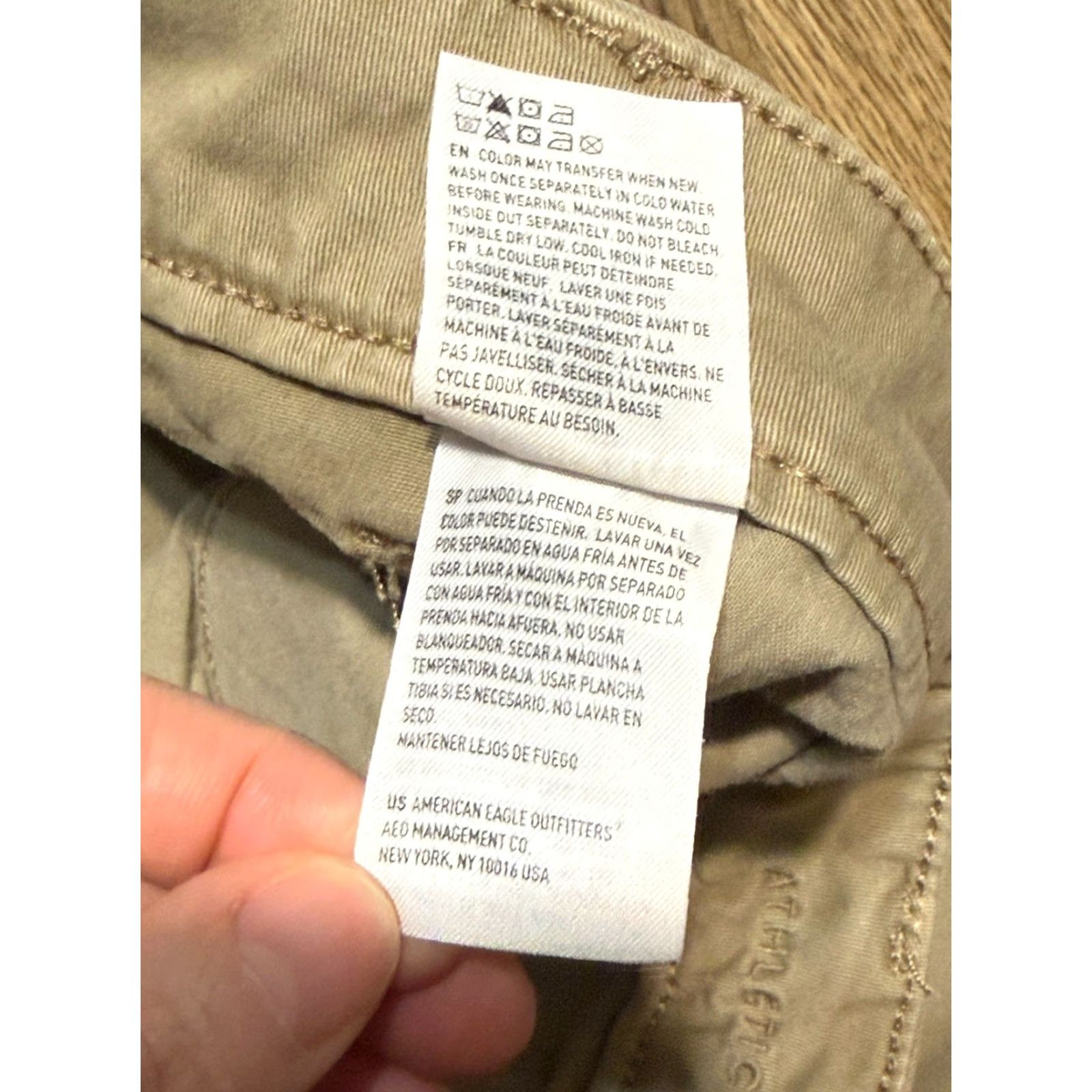 American Eagle Outfitters VINTAGE? No — American Eagle Outfitters Pants Men Size 38 Brown Straight Leg Khaki Pants High Rise Size US 38 / EU 54 - 7 Thumbnail