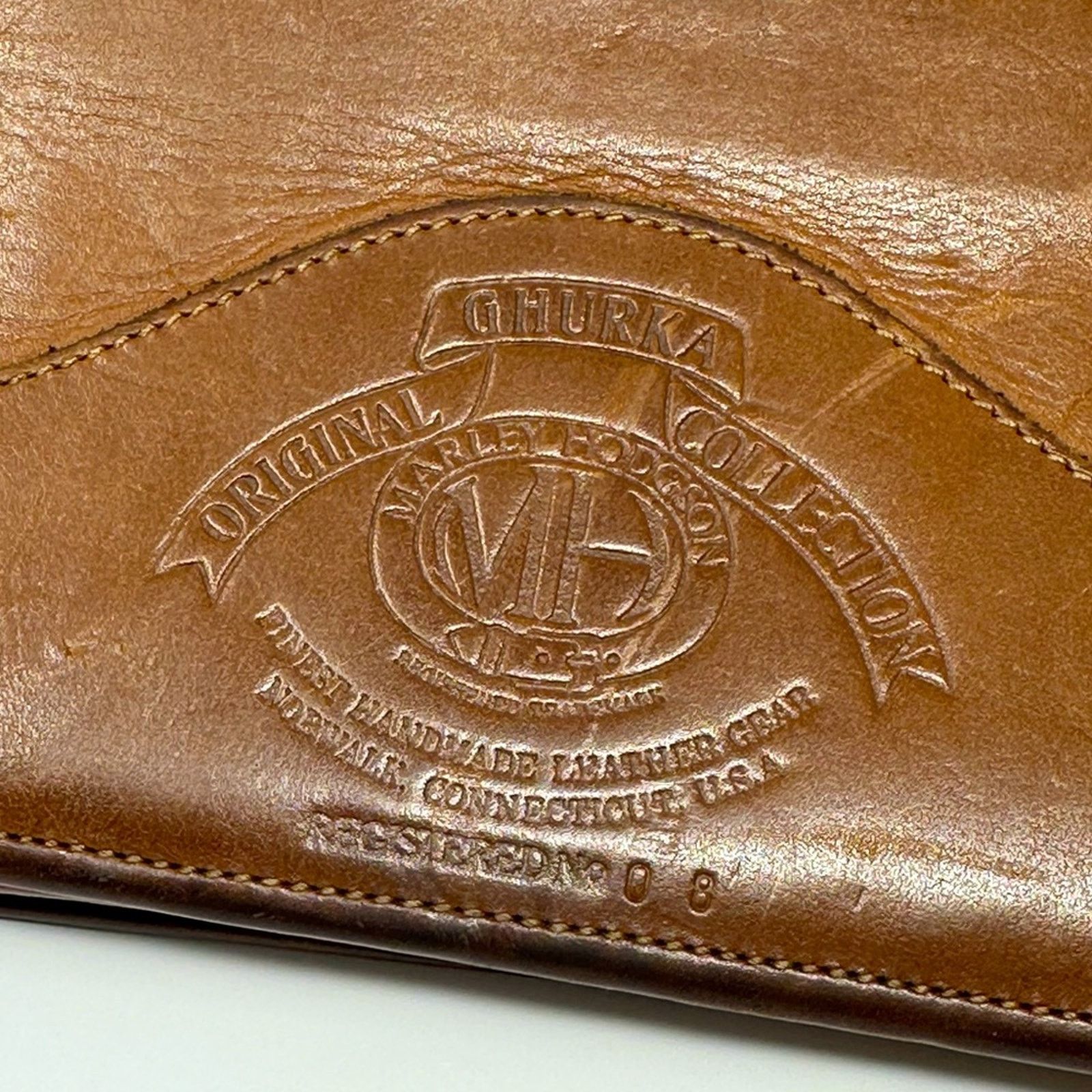 Ghurka VTG Ghurka Marley Hodgson Leather Organizer Inaugural Years Size ONE SIZE - 3 Thumbnail