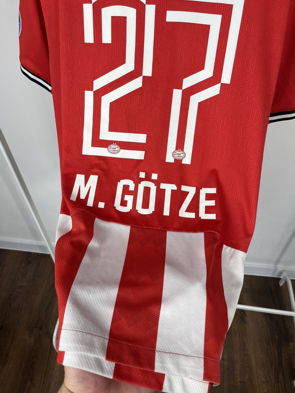 Puma PSV Eindhoven Home Jersey Gotze #27 Puma Football Shirt Size US M / EU 48-50 / 2 - 17 Thumbnail