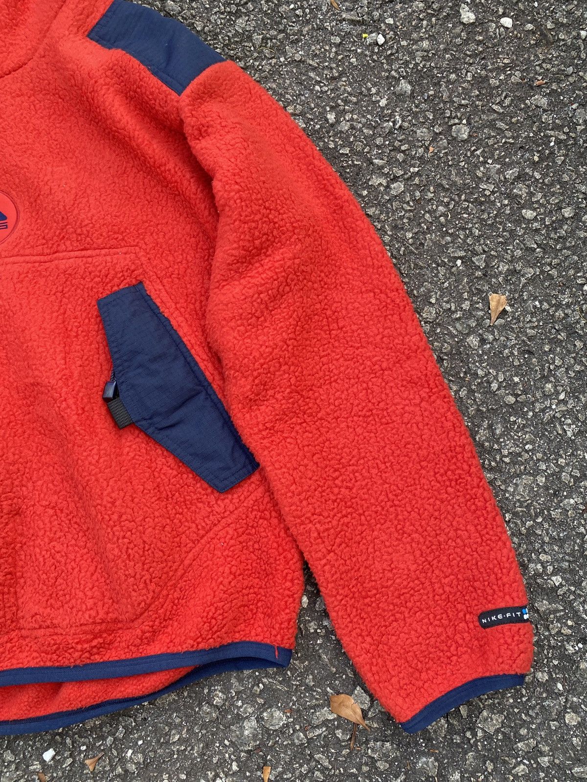 Nike ACG × Vintage Vintage Nike ACG Fleece Deep Pile Ninja Mask Hoodie Size US M / EU 48-50 / 2 - 5 Thumbnail