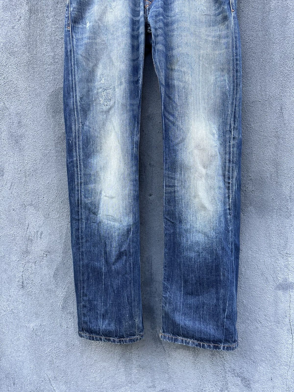 Diesel 👹Vintage Diesel Baggy Straight Cut Jeans Size US 32 / EU 48 - 7 Thumbnail