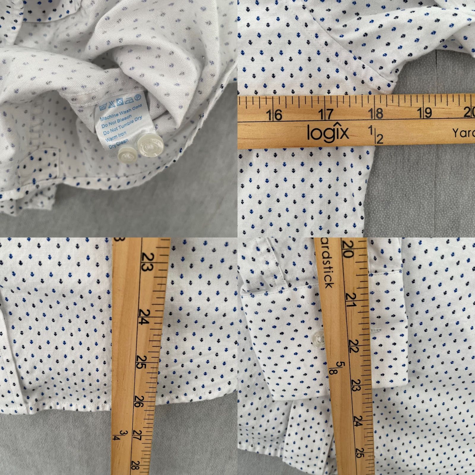Vintage VINTAGE Twillory Shirt Men Small Long Sleeve Button Down Cotton White Business Casual Size US S / EU 44-46 / 1 - 8 Thumbnail