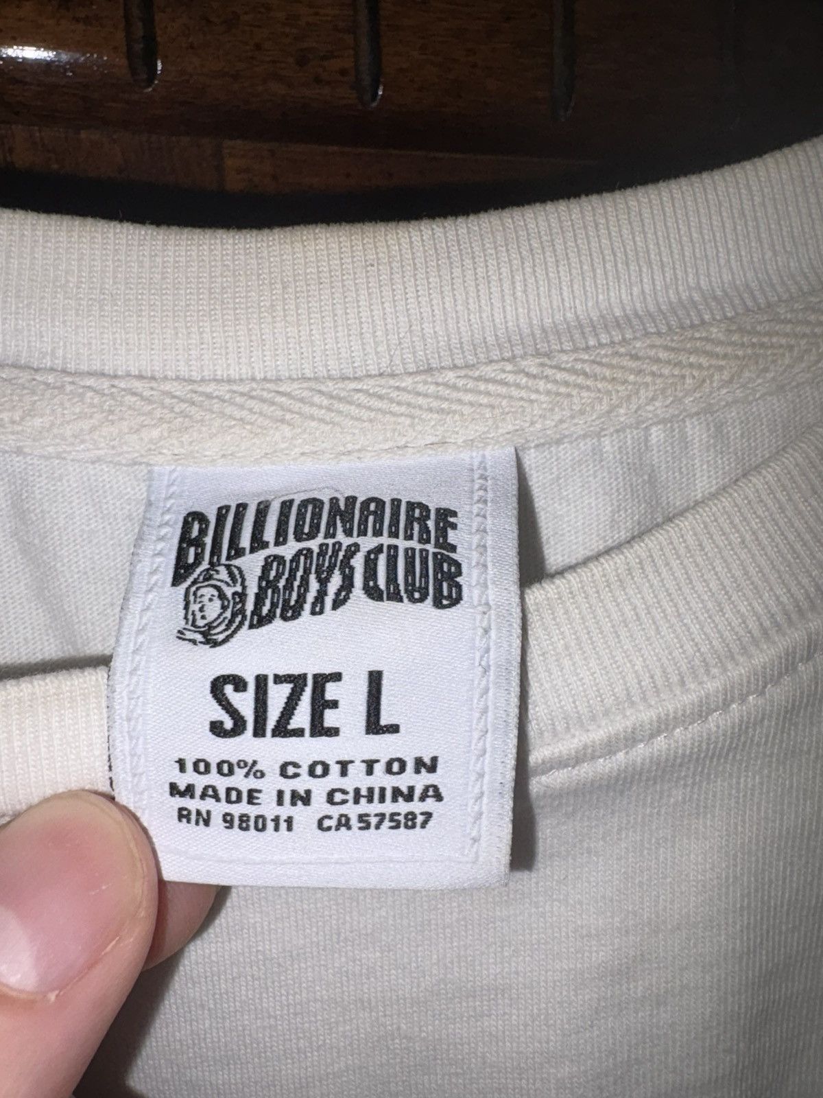 Billionaire Boys Club BBC Space T-Shirt Size US L / EU 52-54 / 3 - 4 Thumbnail
