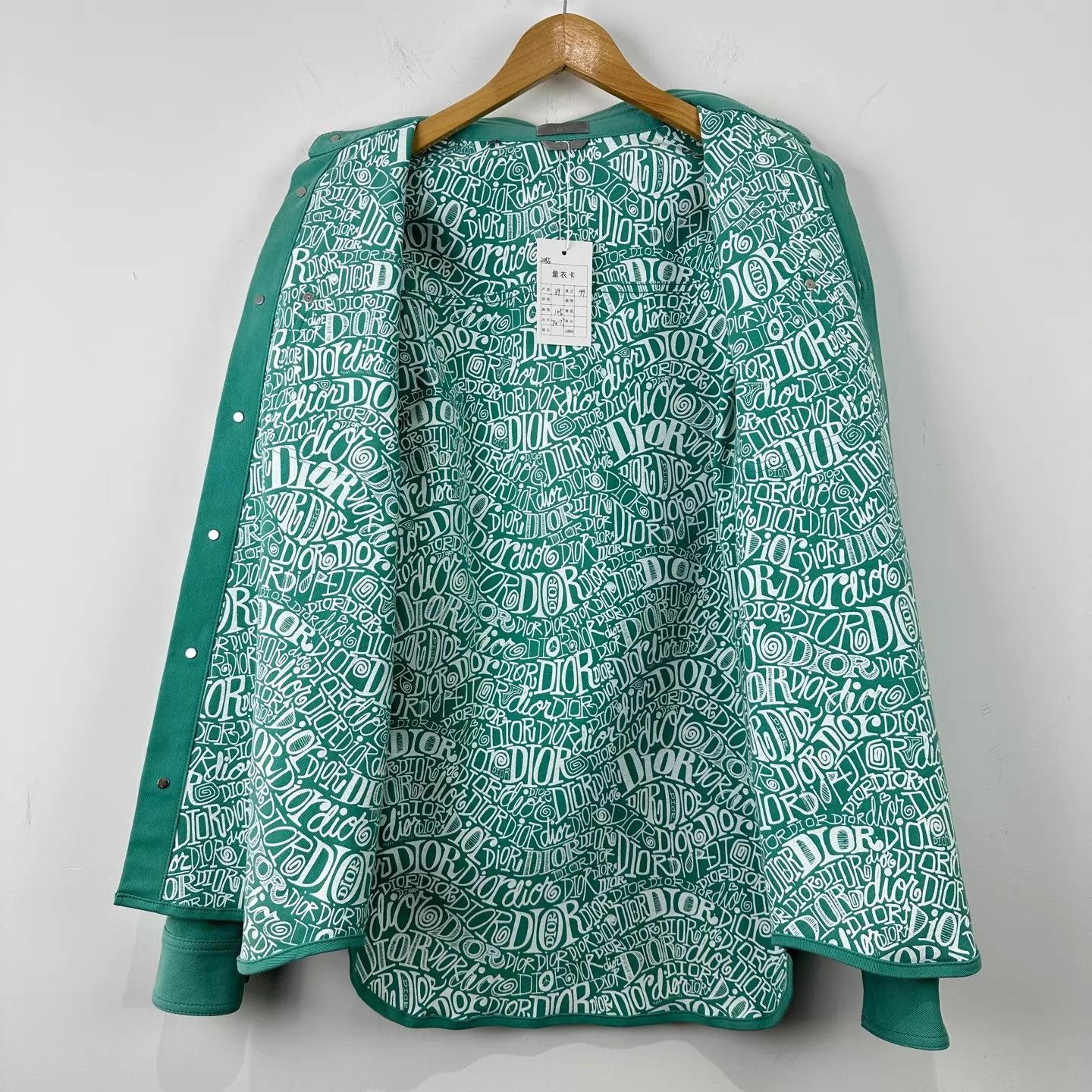 Dior Dior Denim Jacket All-Over Print Lining 39 M Size US M / EU 48-50 / 2 - 5 Thumbnail