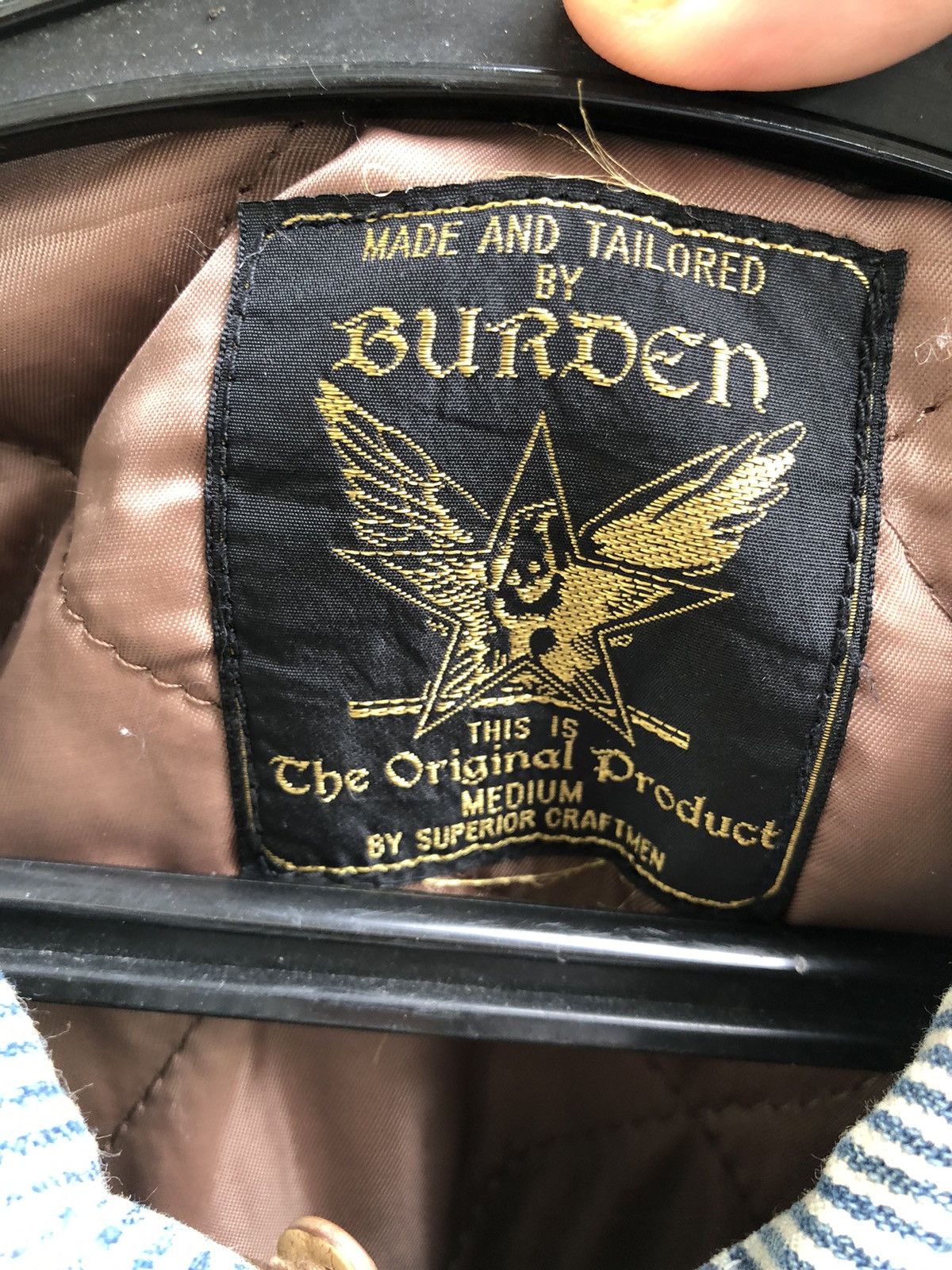Japanese Brand Burden Born To Ride Hickory Jacket Size US M / EU 48-50 / 2 - 10 Thumbnail