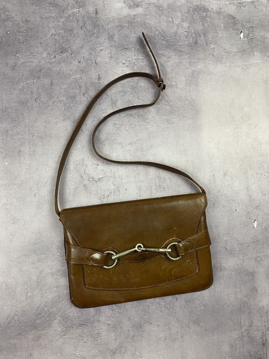 Rare Vintage Gucci Leather Bag 