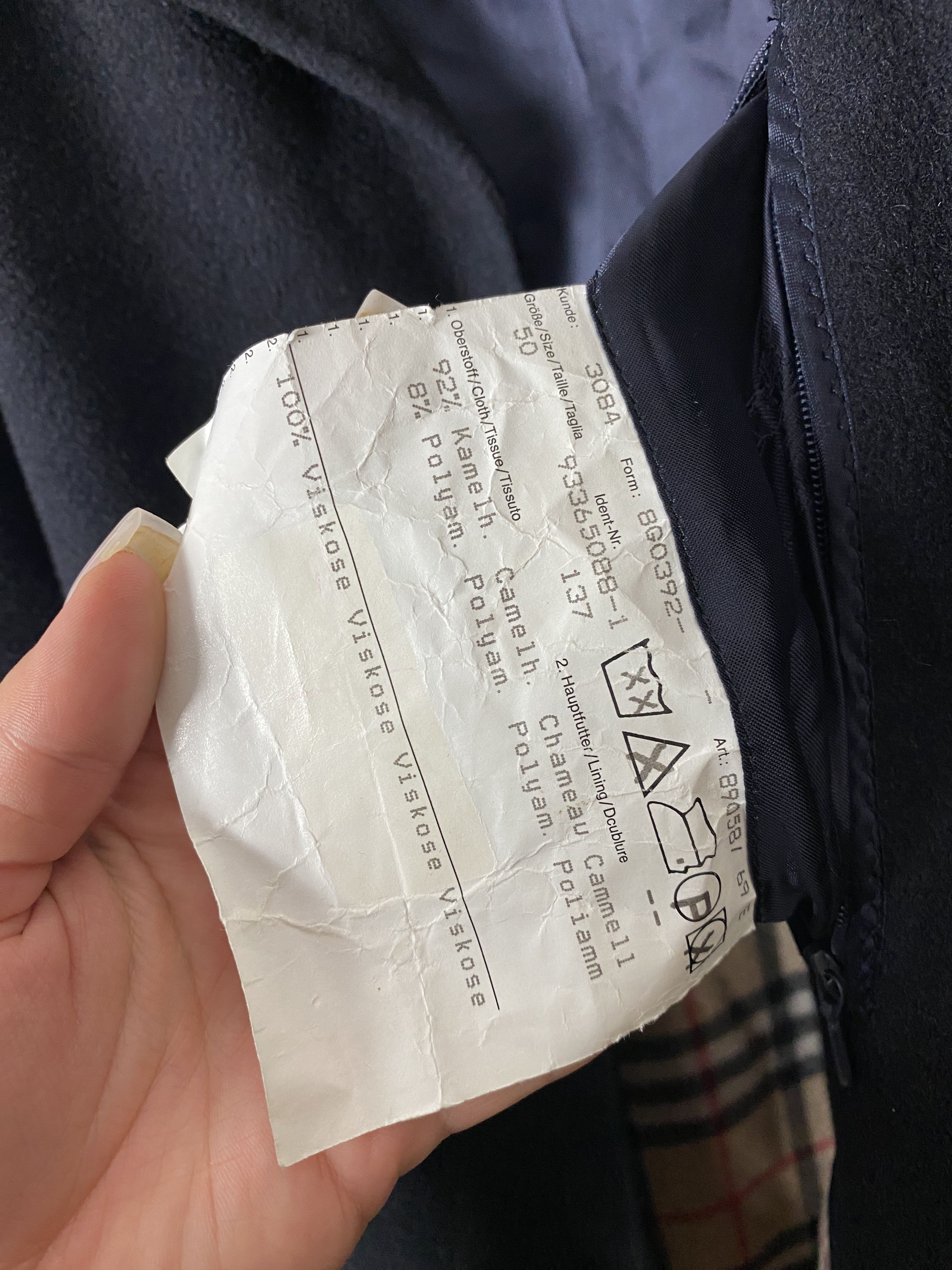 Burberry × Vintage Burberry vintage navy camel coat with gilet Size US M / EU 48-50 / 2 - 8 Thumbnail