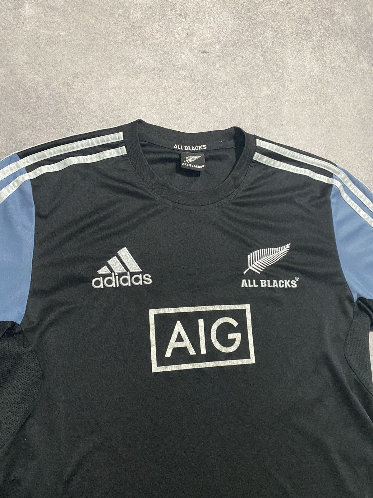 Adidas × All Blacks Adidas New Zealand 2014 All Blacks Training Rugby Shirt Size US M / EU 48-50 / 2 - 2 Thumbnail