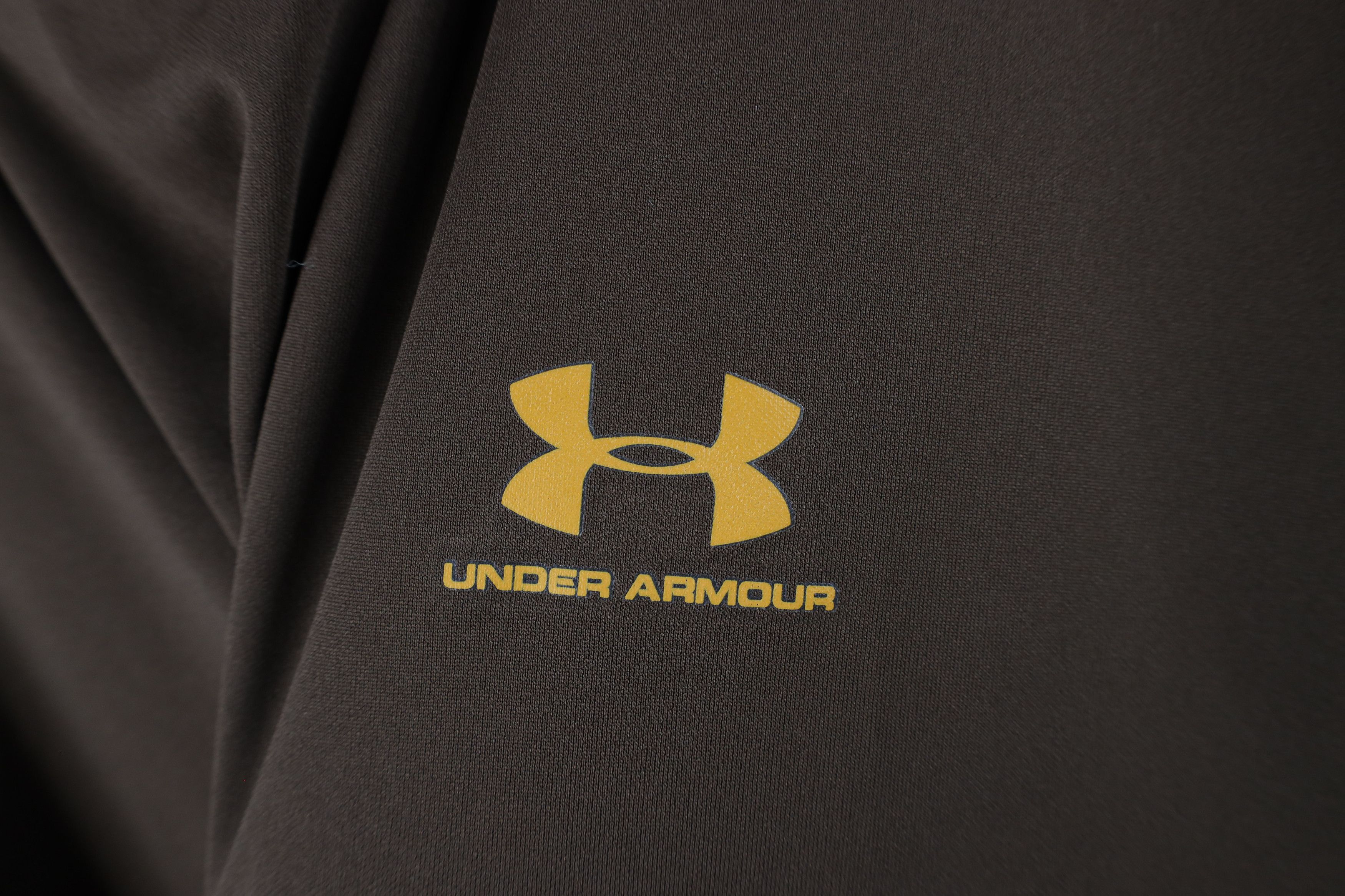 Under Armour × Vintage Vintage Under Armour Tactical Short Sleeve T-Shirt Brown Size US XL / EU 56 / 4 - 4 Thumbnail