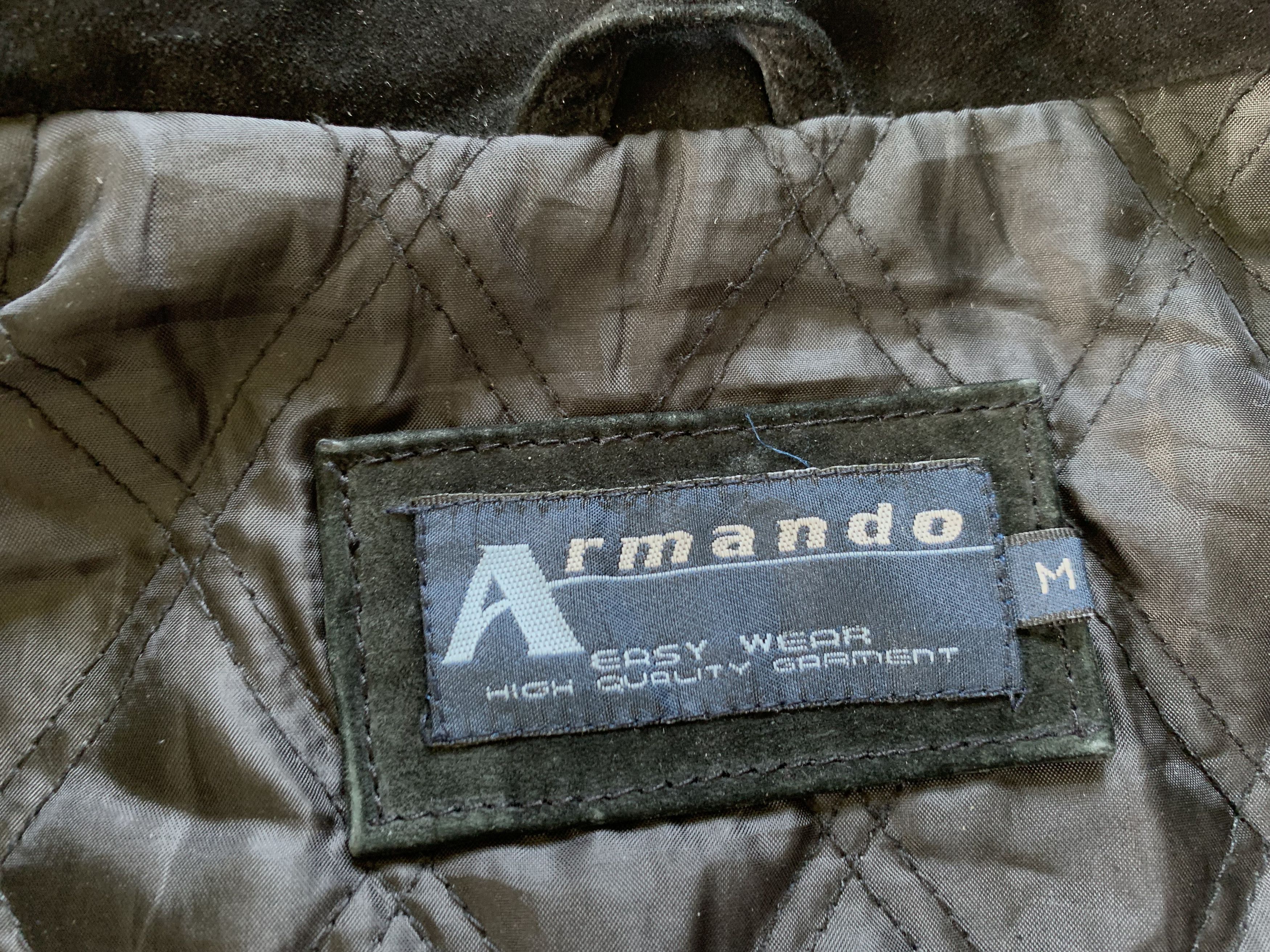 Vintage Suede Armando Leather Jacket