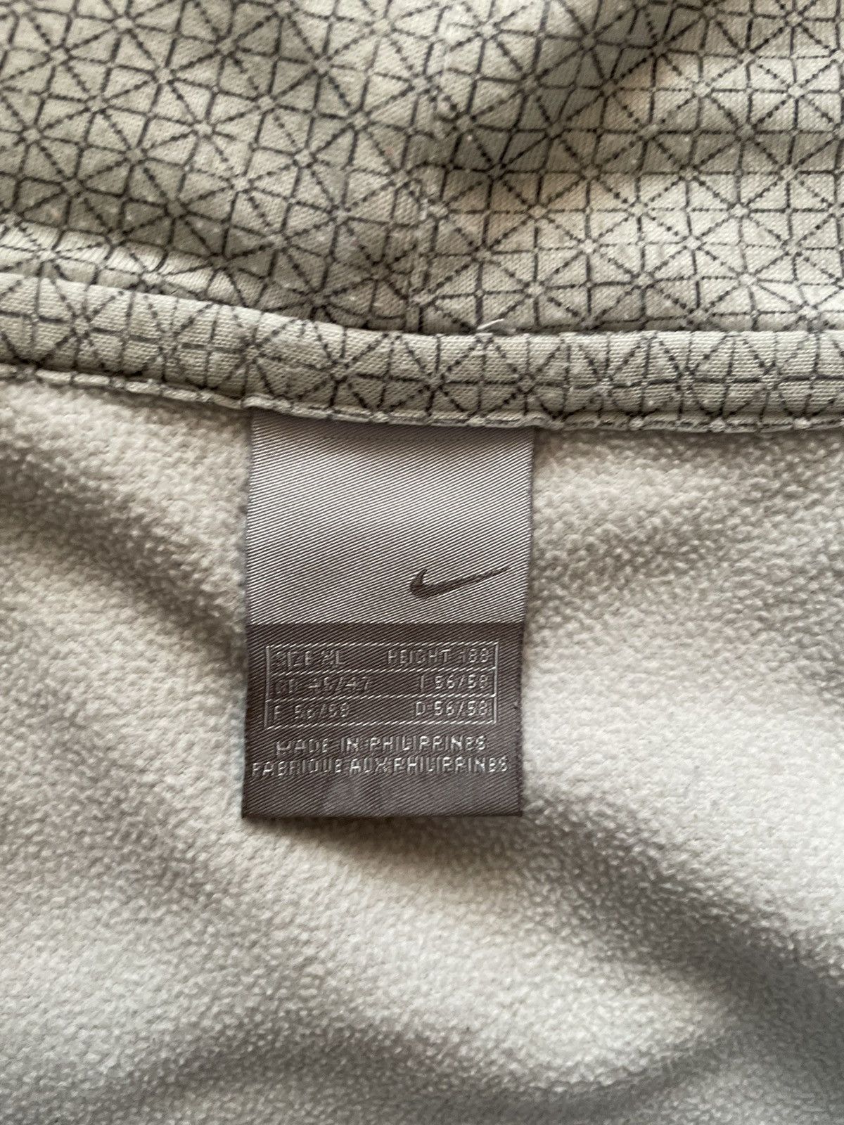 Nike × Vintage 00s Nike Full-Zip Hoodie Streetwear Vinatge Logo Swoosh Rare Size US XL / EU 56 / 4 - 14 Thumbnail