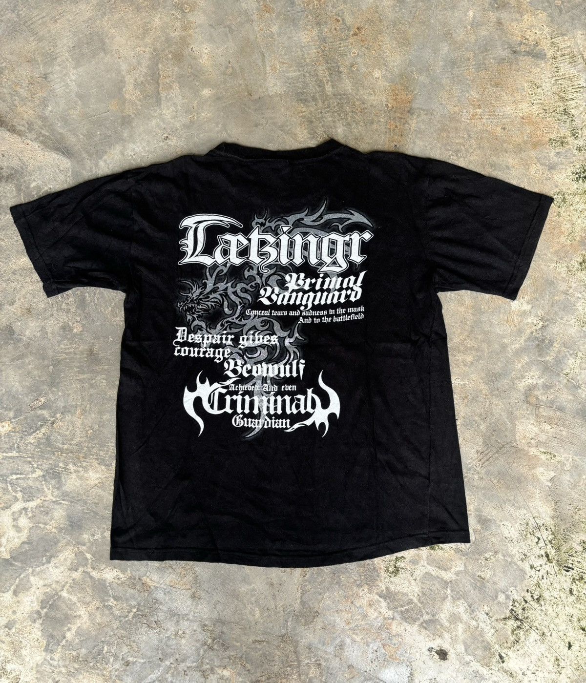 If Six Was Nine × Japanese Brand Y2k Tribal Cabingr Ifsixwasnine Punk style Tshirt Size US L / EU 52-54 / 3 - 2 Thumbnail