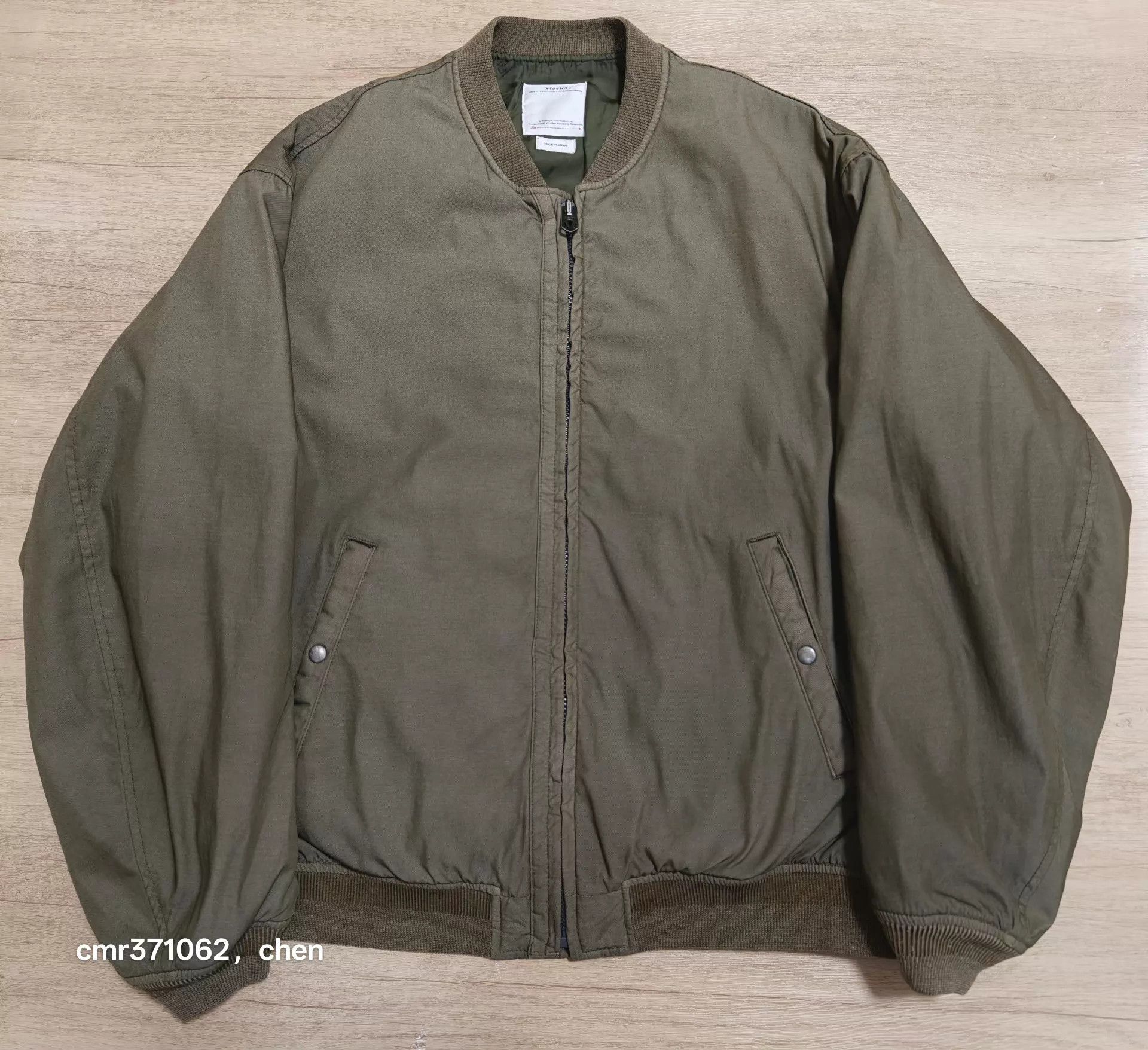 Visvim VISVIM 21AW THORSON II ALT. NY/C Olive 1 95 New Size US S / EU 44-46 / 1 - 1 Thumbnail