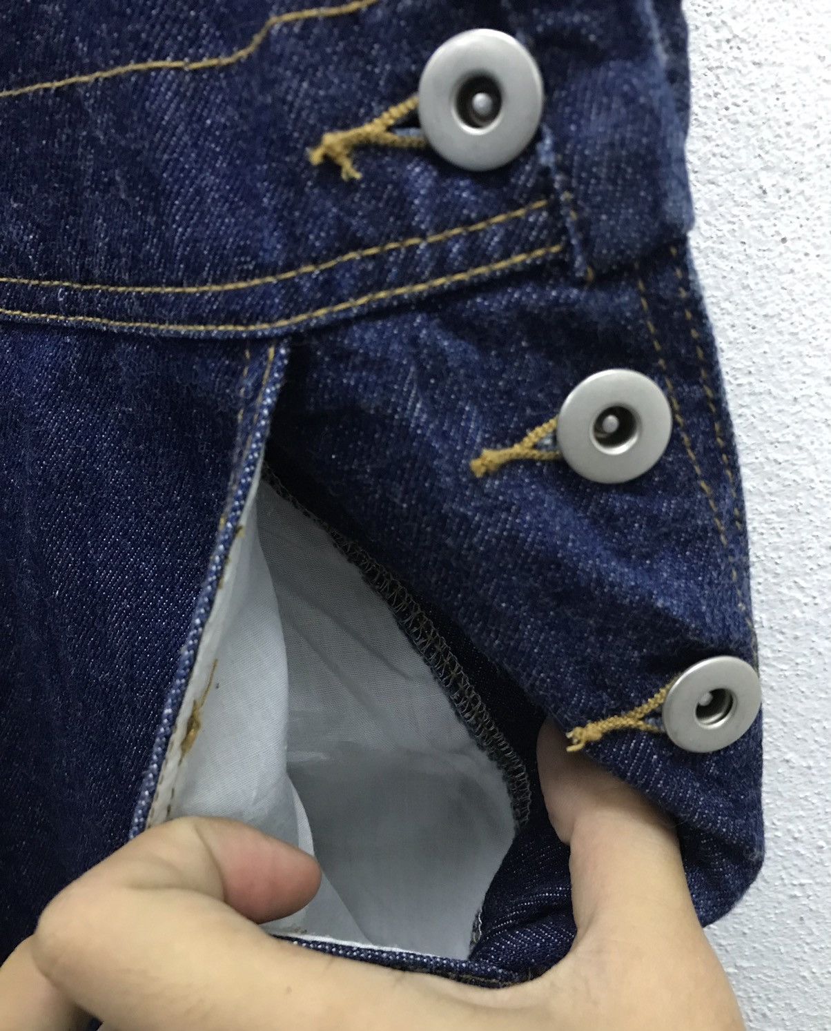 Japanese Brand × Vintage Vintage Continuer de Nice Claup Overall Size US 32 / EU 48 - 8 Thumbnail