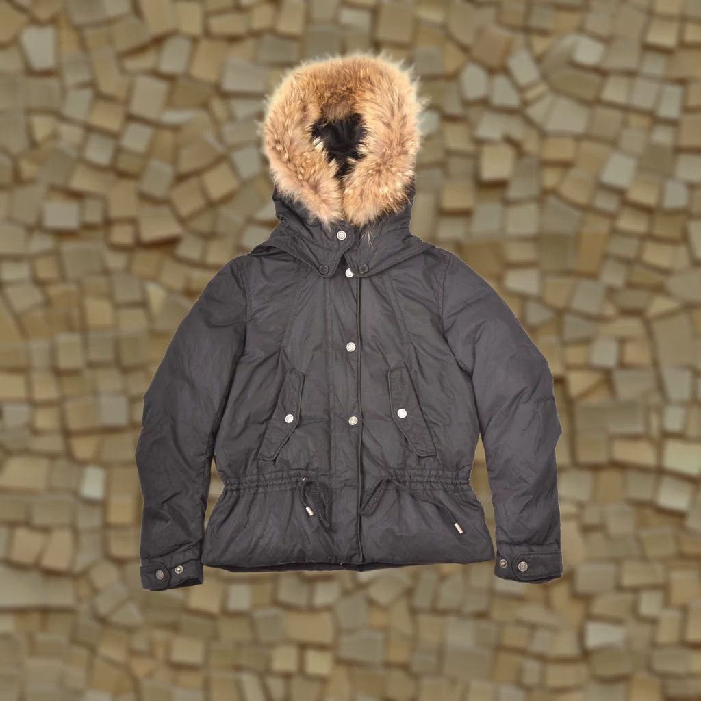 John Galliano VINTAGE John Galliano Womens Down Puffer Jacket 19832009 Size 26 / 40 Black Jacket Womens 1983 2009 Mens Boys Girls Size 4XL / US 24-26 - 1 Thumbnail