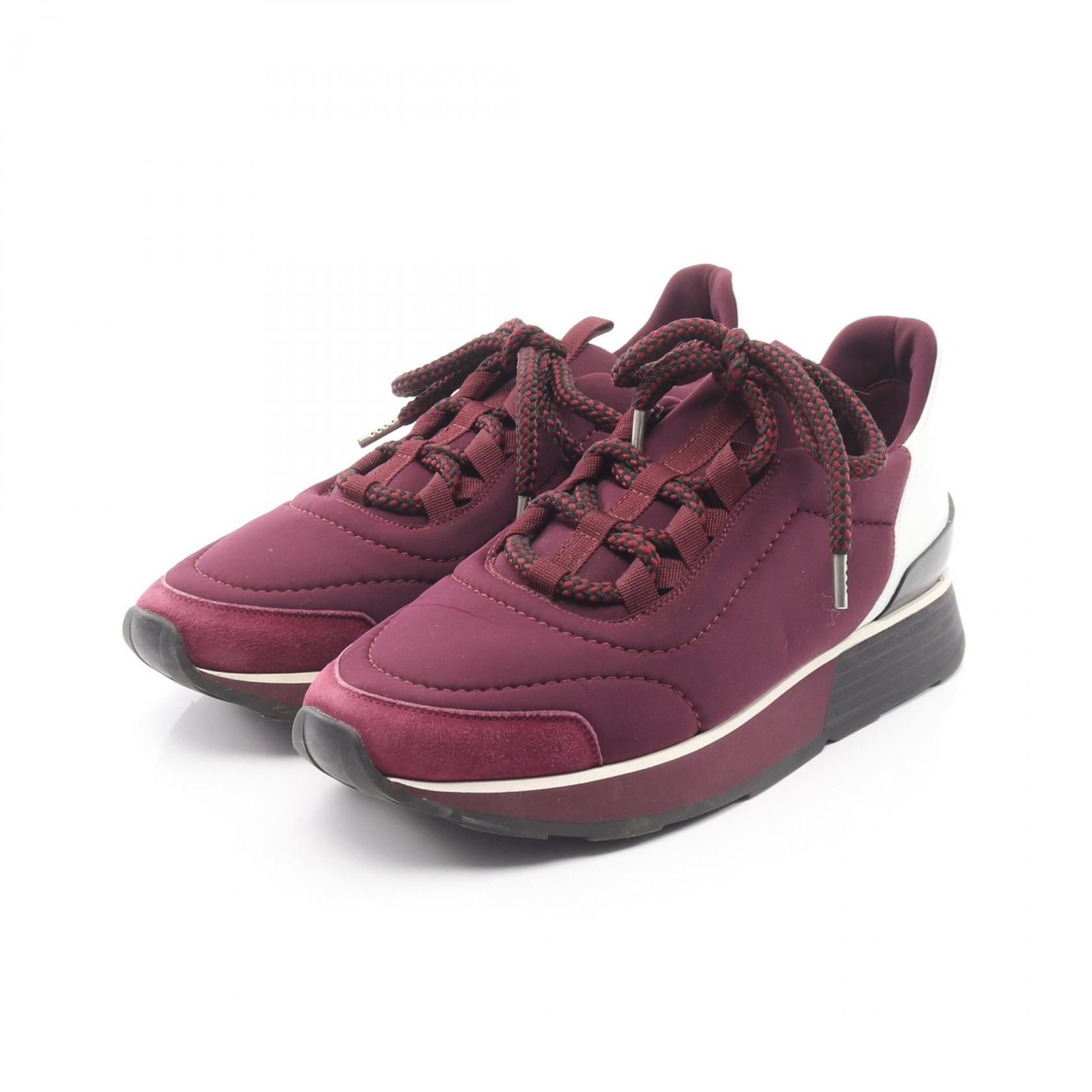 Hermes Hermes Hermes Miles Leather Fabric Sneakers Leather Shoes DUTY FREE for USA Size ONE SIZE - 1 Thumbnail