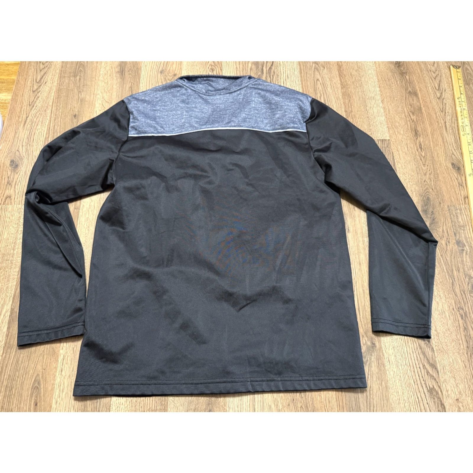 Vintage AND1 Sweatshirt Mens Size Medium Black Grey Long Sleeve Full Zip Size US M / EU 48-50 / 2 - 2 Thumbnail