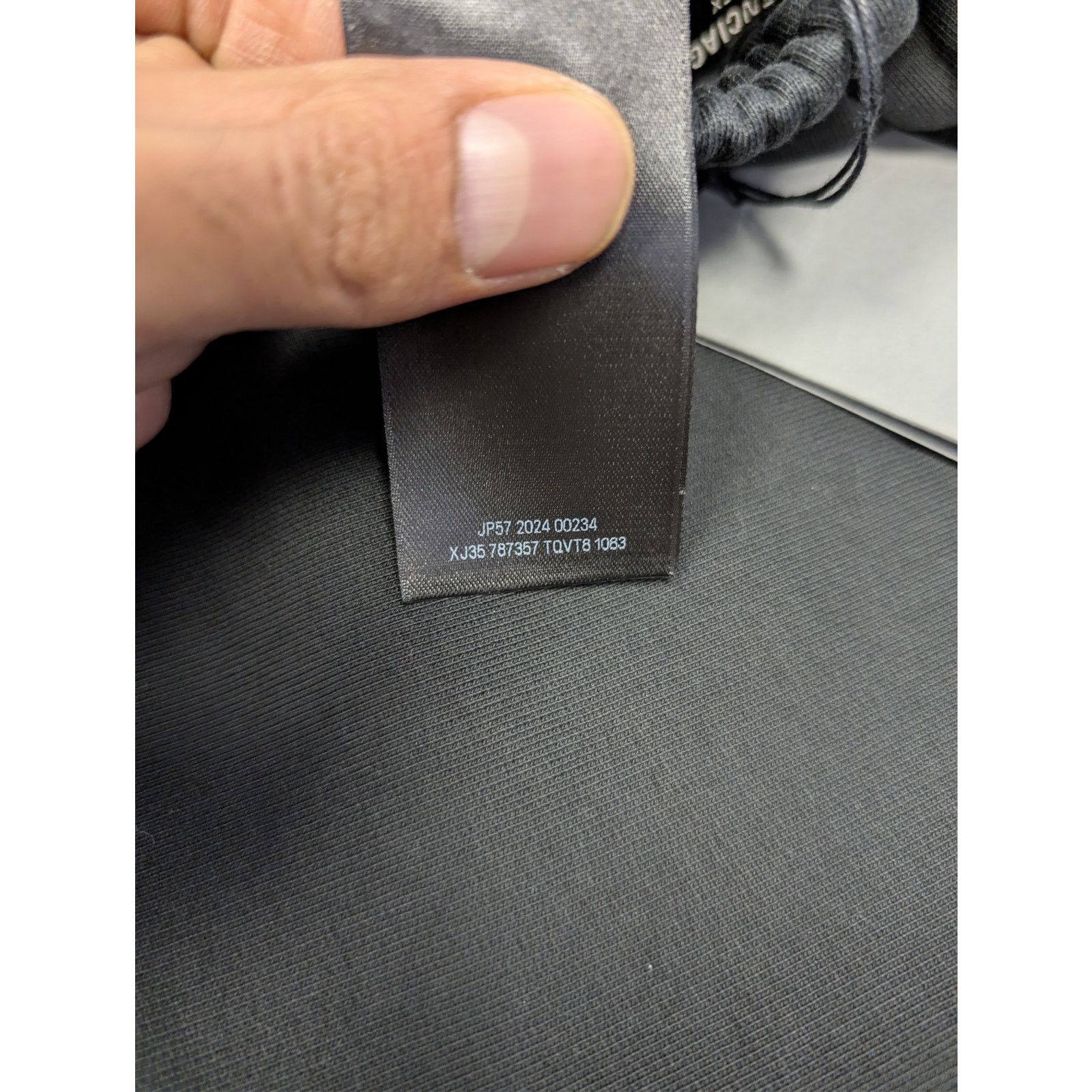 Balenciaga o1rshd1 Activewear Molleton Archetype Baggy Sweatpants Black Size US 30 / EU 46 - 19 Thumbnail
