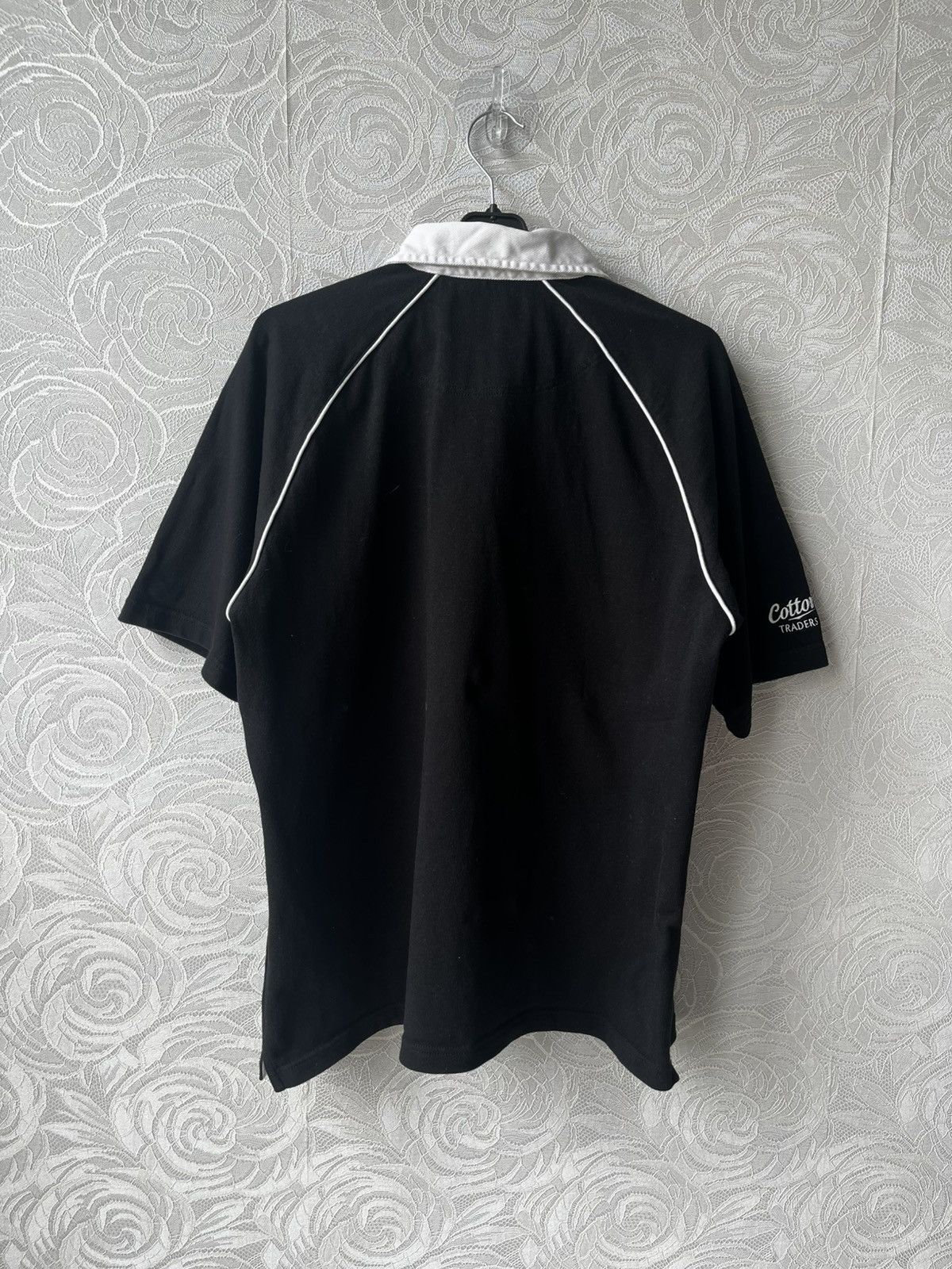 Cotton Traders Cotton Traders 6 Six Nations Rugby Union Polo T Shirt Black Size US L / EU 52-54 / 3 - 4 Thumbnail