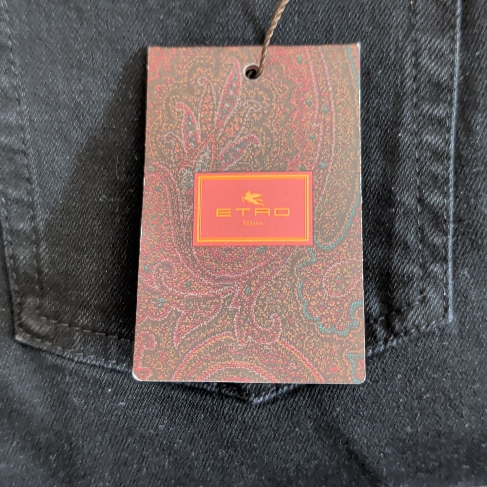 Etro Etro Dark Charcoal Men's Jeans Size 34 Size US 34 / EU 50 - 3 Thumbnail