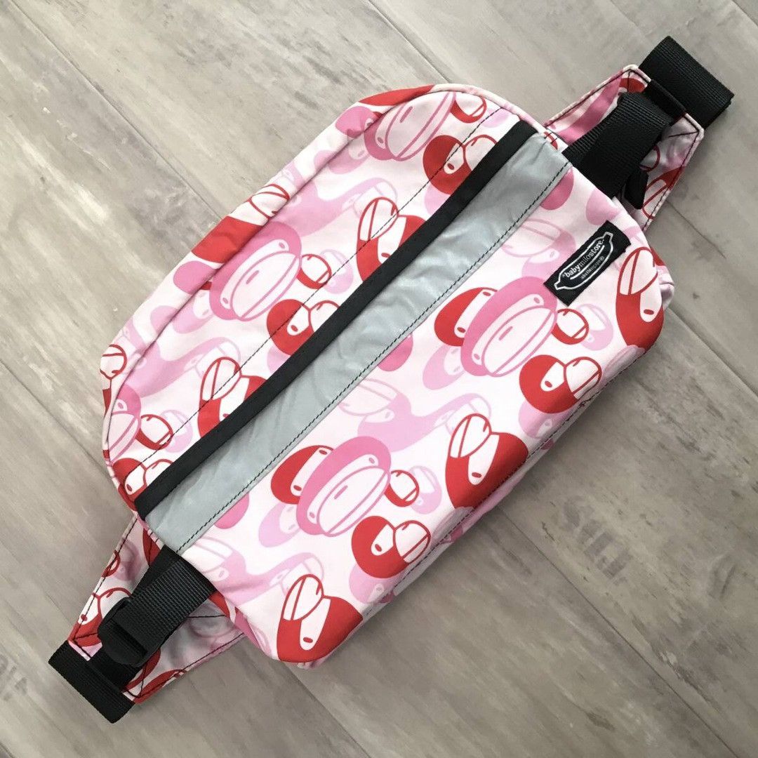 Bape BAPE Pink Milo Camo Waist Bag a bathing ape NIGO Size ONE SIZE - 1 Thumbnail