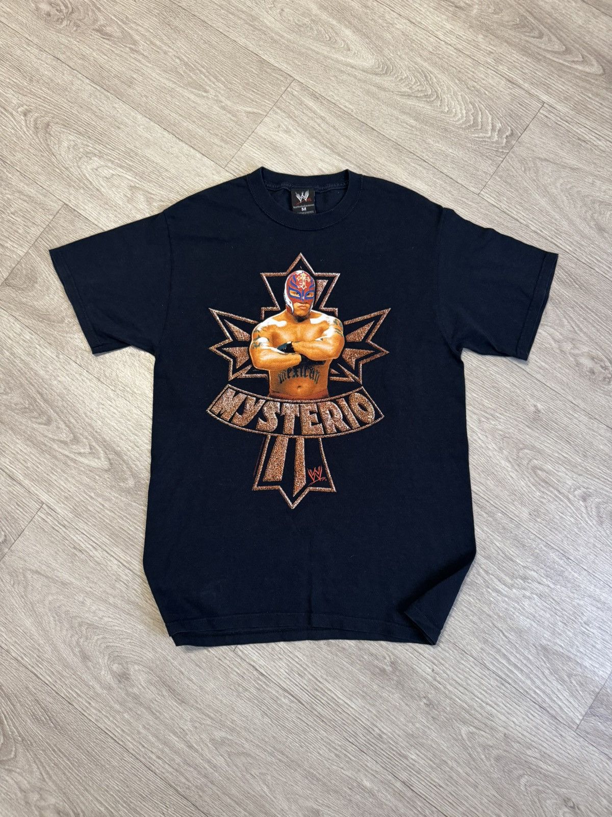 WWE 🔷Vintage WWE Rey Mysterio T-shirt🔷 Size US M / EU 48-50 / 2 - 1 Thumbnail