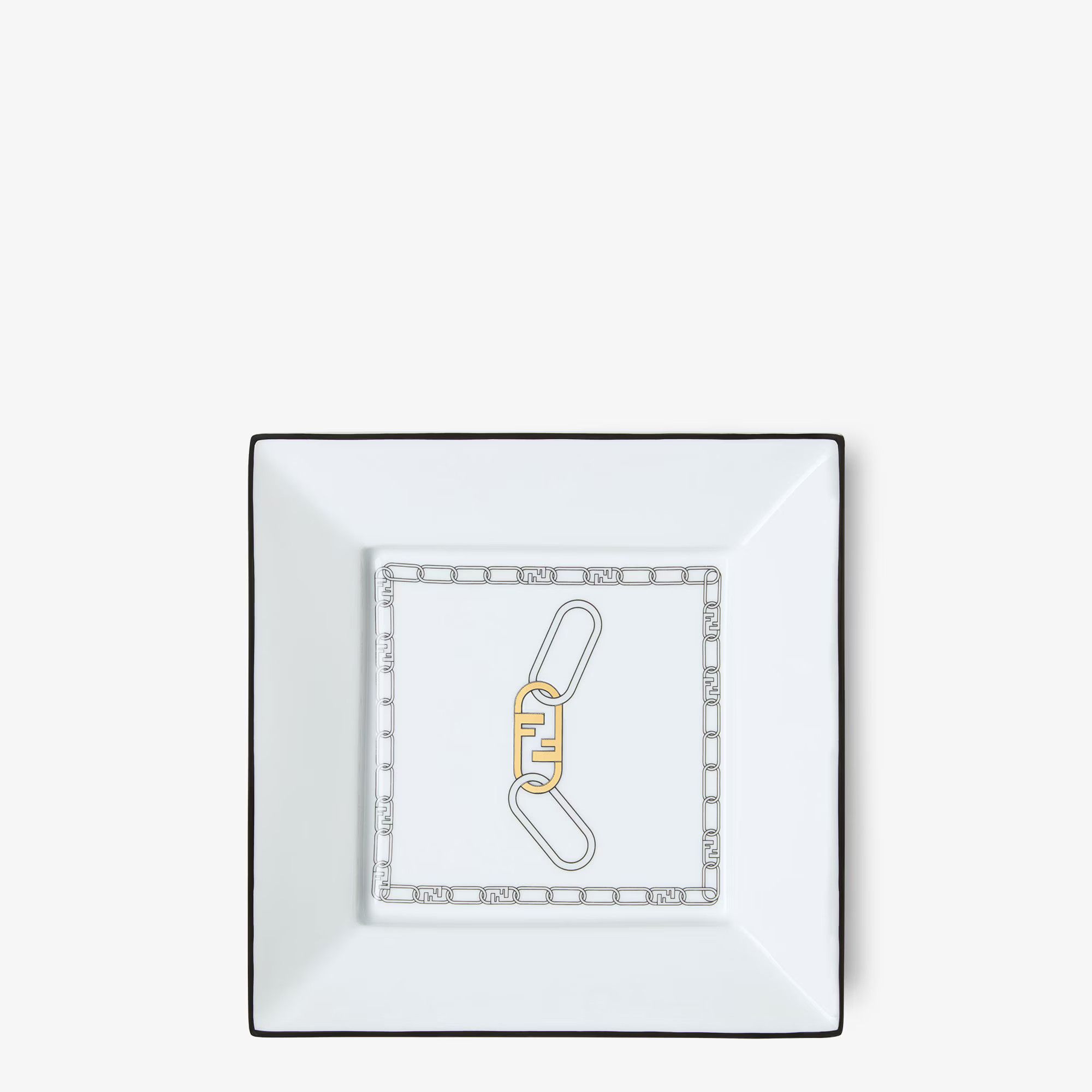Fendi o1loc1c1225 Size: OS/Porcelain Pocket Emptier in White Size ONE SIZE - 1 Thumbnail