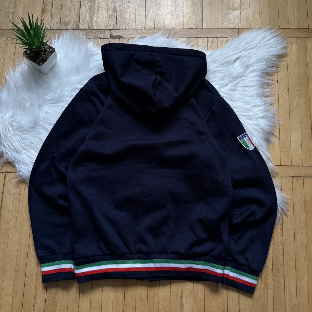 Other 📌 Vintage Crazy Italia Blokecore Y2K Zip Hoodie Size US S / EU 44-46 / 1 - 9 Thumbnail