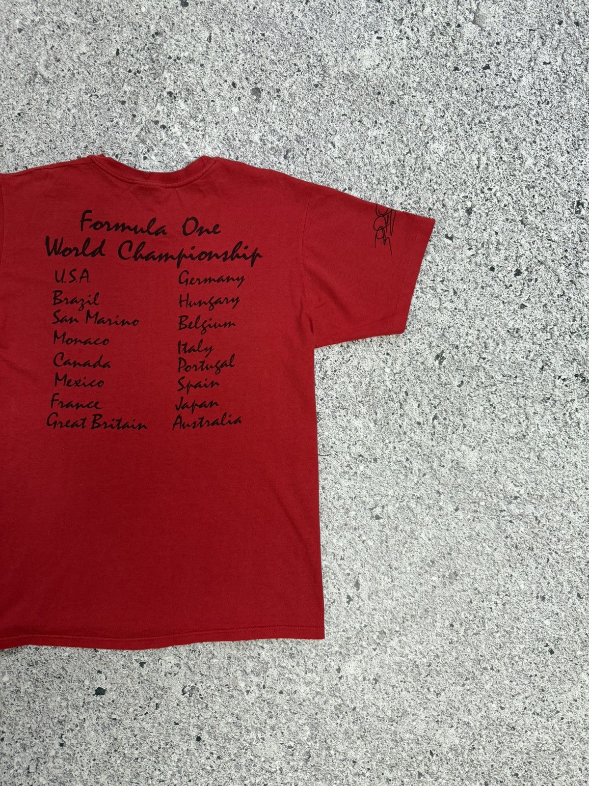 Formula 1 × Vintage Vintage 1990 Nigel Mansell Formula One Racing T-Shirt Size US L / EU 52-54 / 3 - 8 Thumbnail