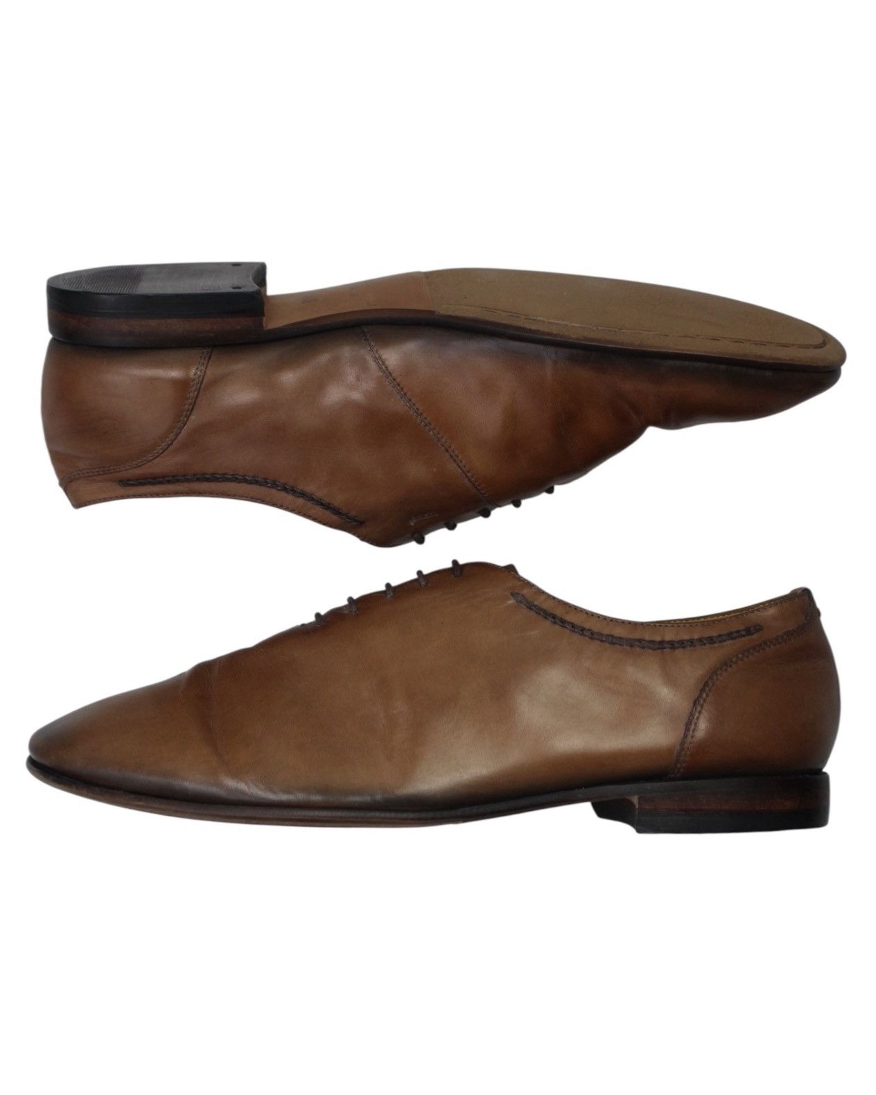 Katharine Hamnett London 2000S KATHARINE HAMNETT LONDON CALFSKIN DERBY Size US 8.5 / EU 41-42 - 4 Thumbnail