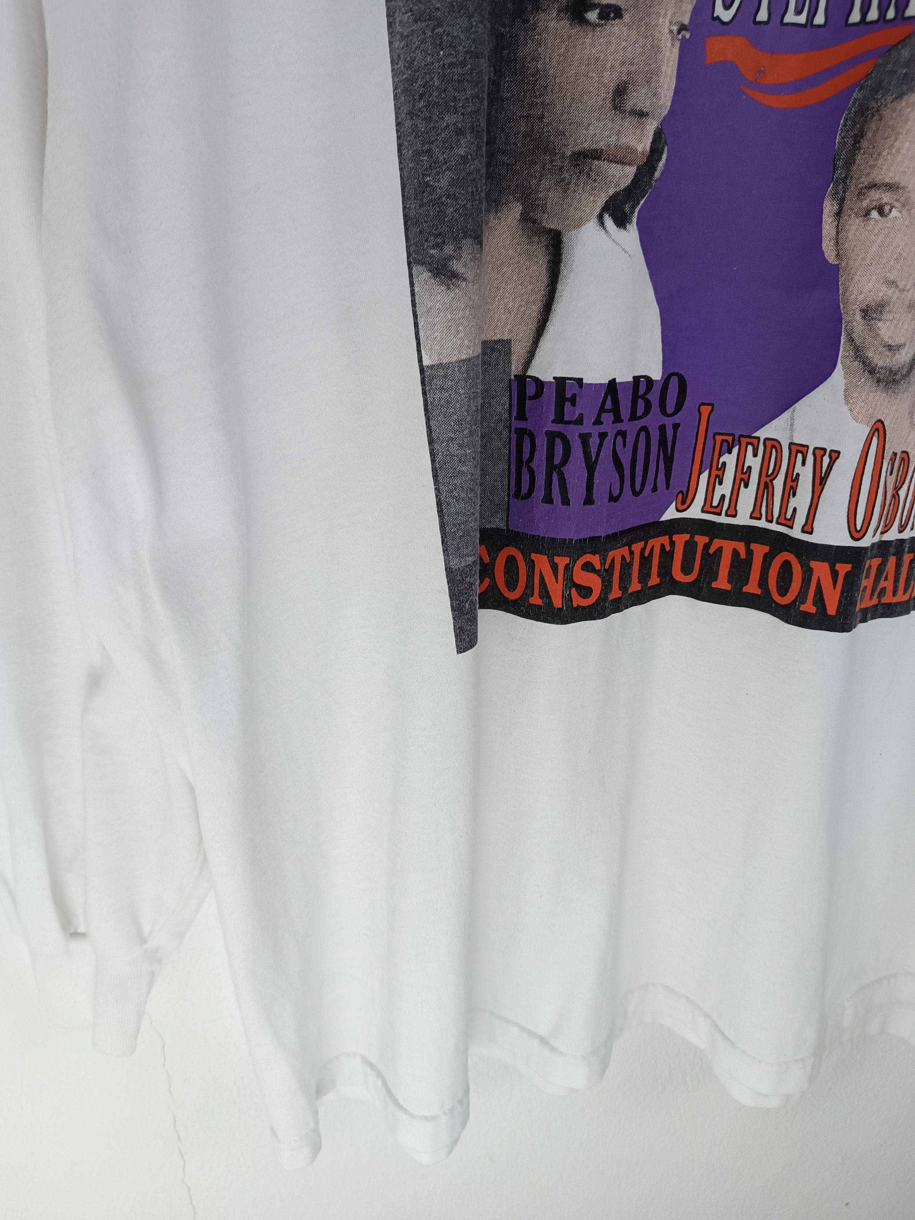 Rap Tees VINTAGE 90'S STEPHANIE MILLS & JEFFREY OSBORNE CONCERT TEE Size US XL / EU 56 / 4 - 6 Thumbnail