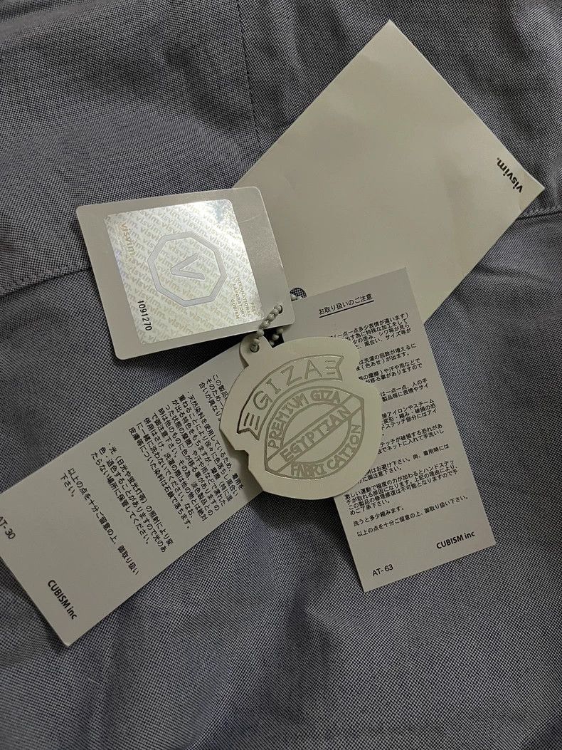 Visvim visvim Droplet Sleeve Egyptian Cotton Old Cloth Shirt 2505- Size US S / EU 44-46 / 1 - 7 Thumbnail