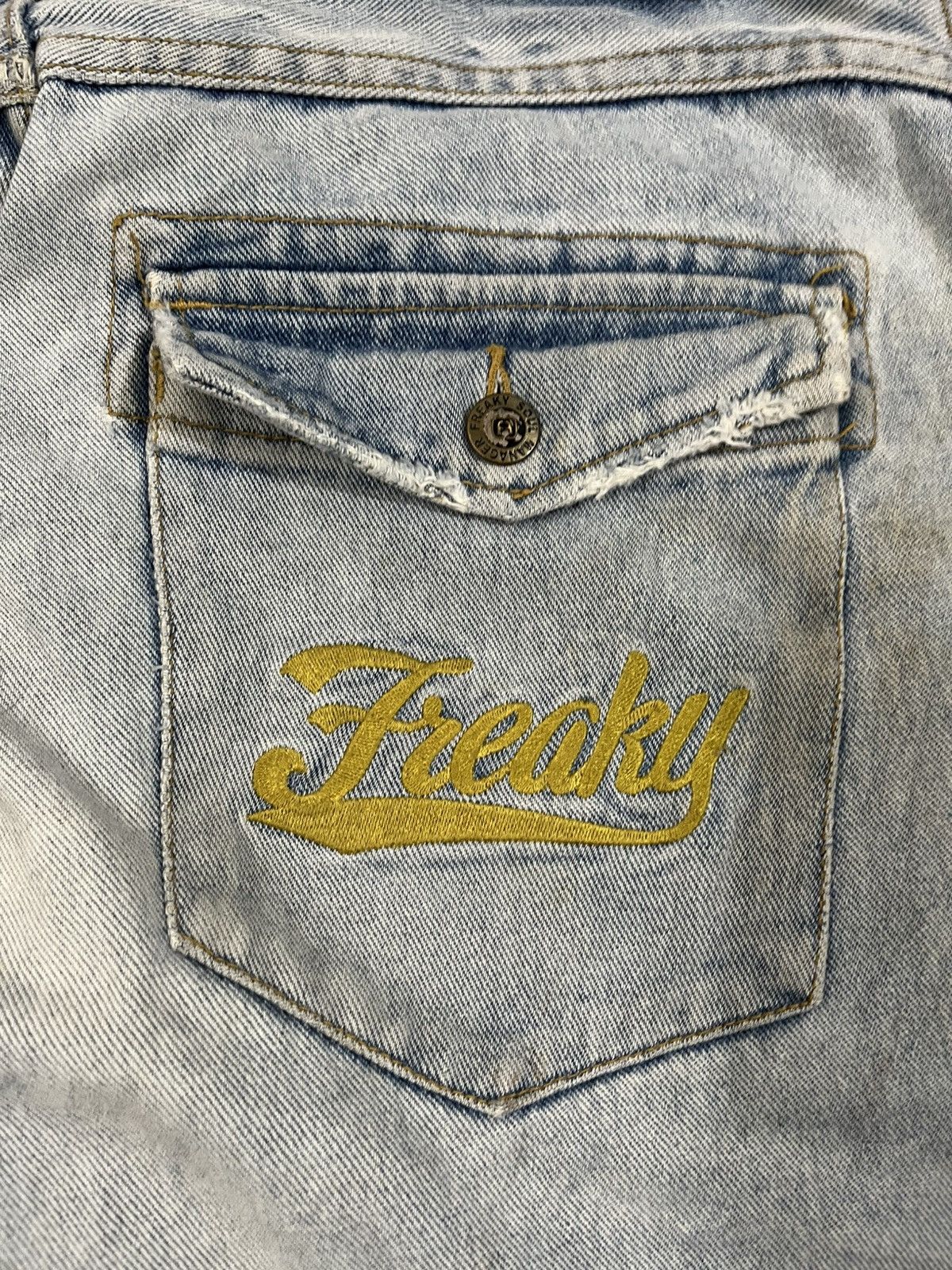 Massive Vintage MassiveBob Freaky Baggy Distressed Denim Size US 34 / EU 50 - 16 Thumbnail