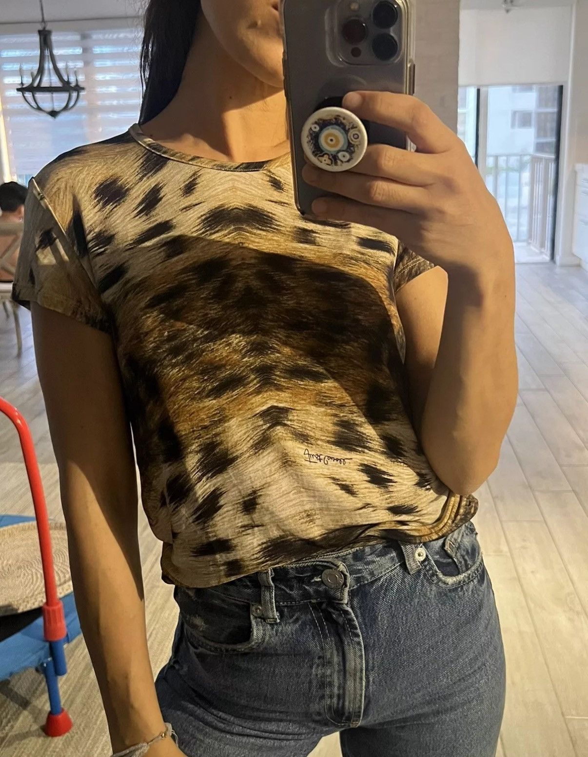 Just Cavalli Just Cavalli Tiger Top Size M / US 6-8 / IT 42-44 - 2 Thumbnail
