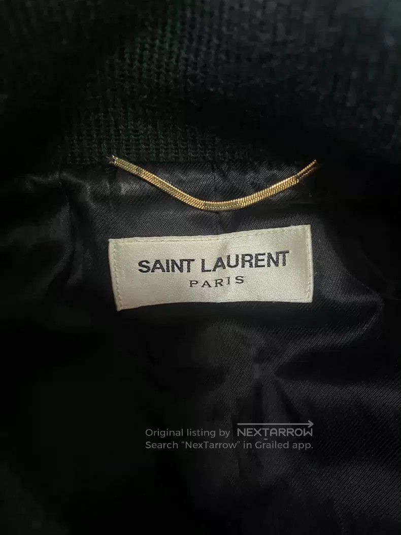 Saint Laurent Paris Saint Laurent Paris size 34 Teal and Black Color Blocked B Size XS / US 0-2 / IT 36-38 - 2 Thumbnail