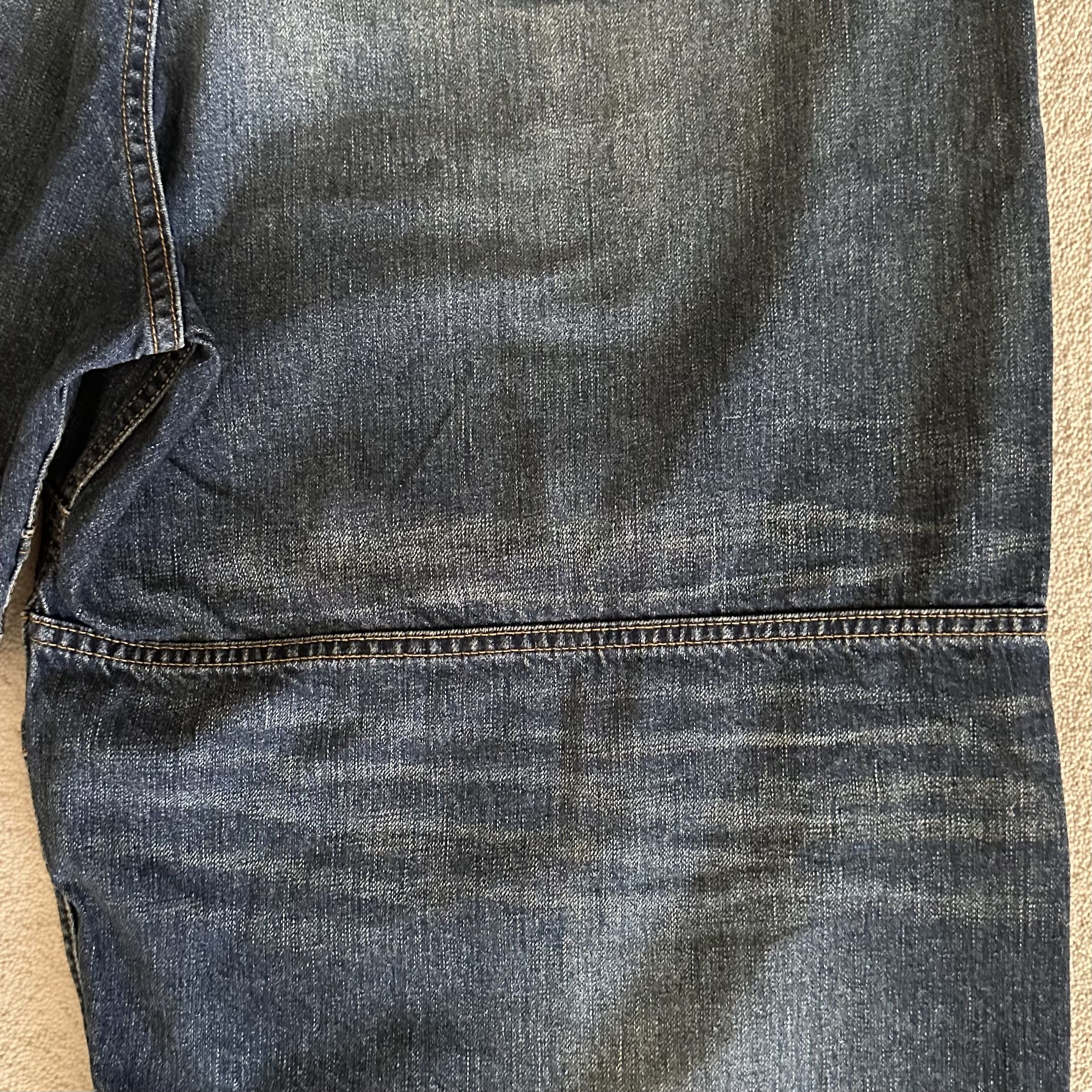 Balenciaga BALENCIAGA 'George V' BAGGY PANTS in Blue Denim Size XS Size US 32 / EU 48 - 19 Thumbnail