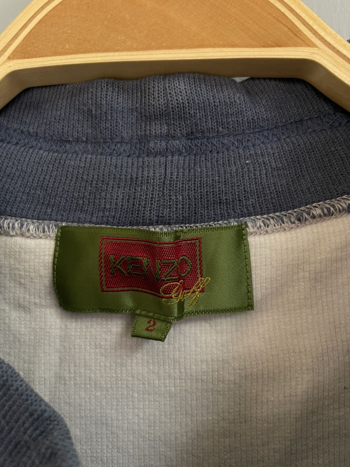 Kenzo Vintage Kenzo Golf sweatshirt Size US M / EU 48-50 / 2 - 8 Thumbnail