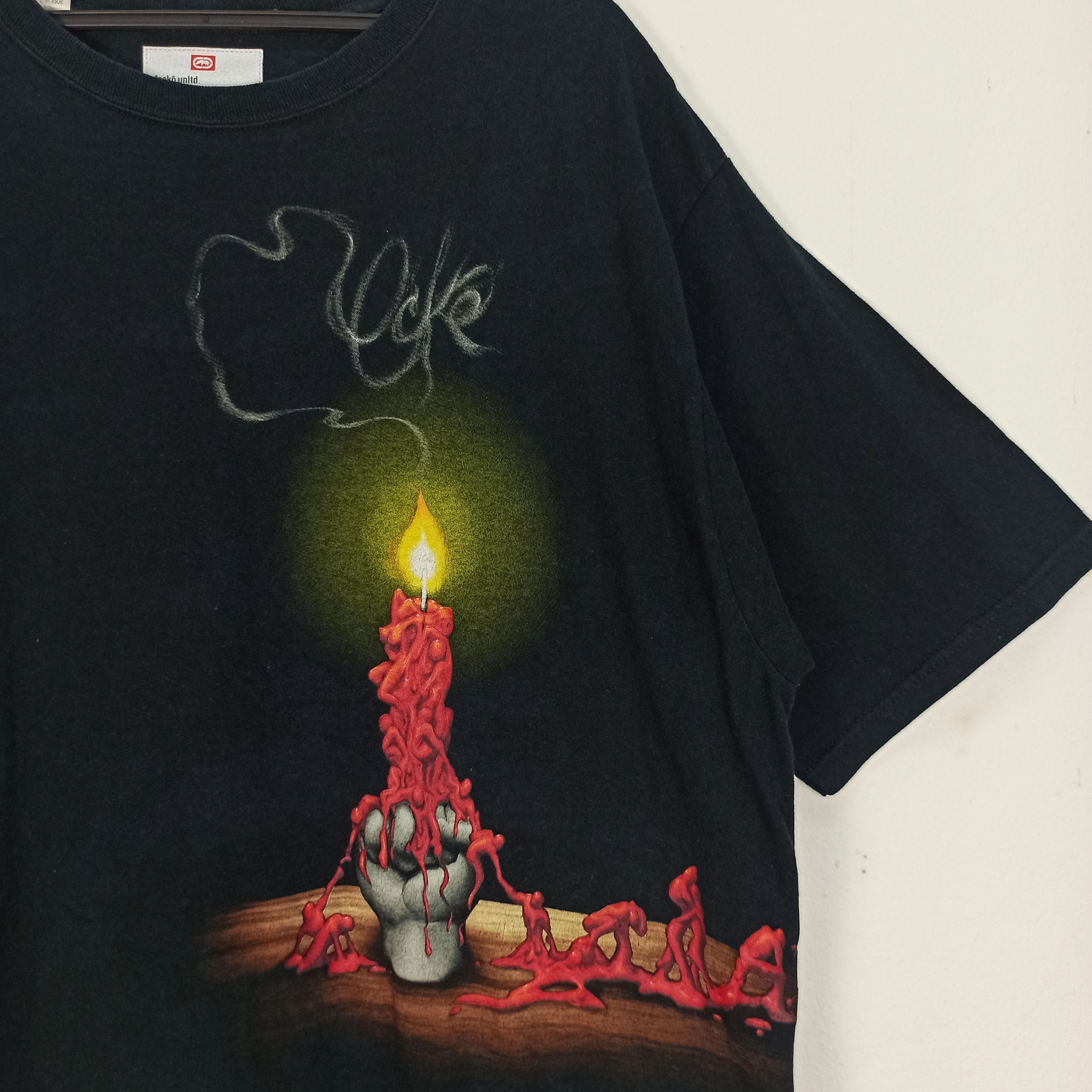Ecko Unltd. Rare Ecko Unltd Made in Usa Tshirt Size US XL / EU 56 / 4 - 2 Thumbnail