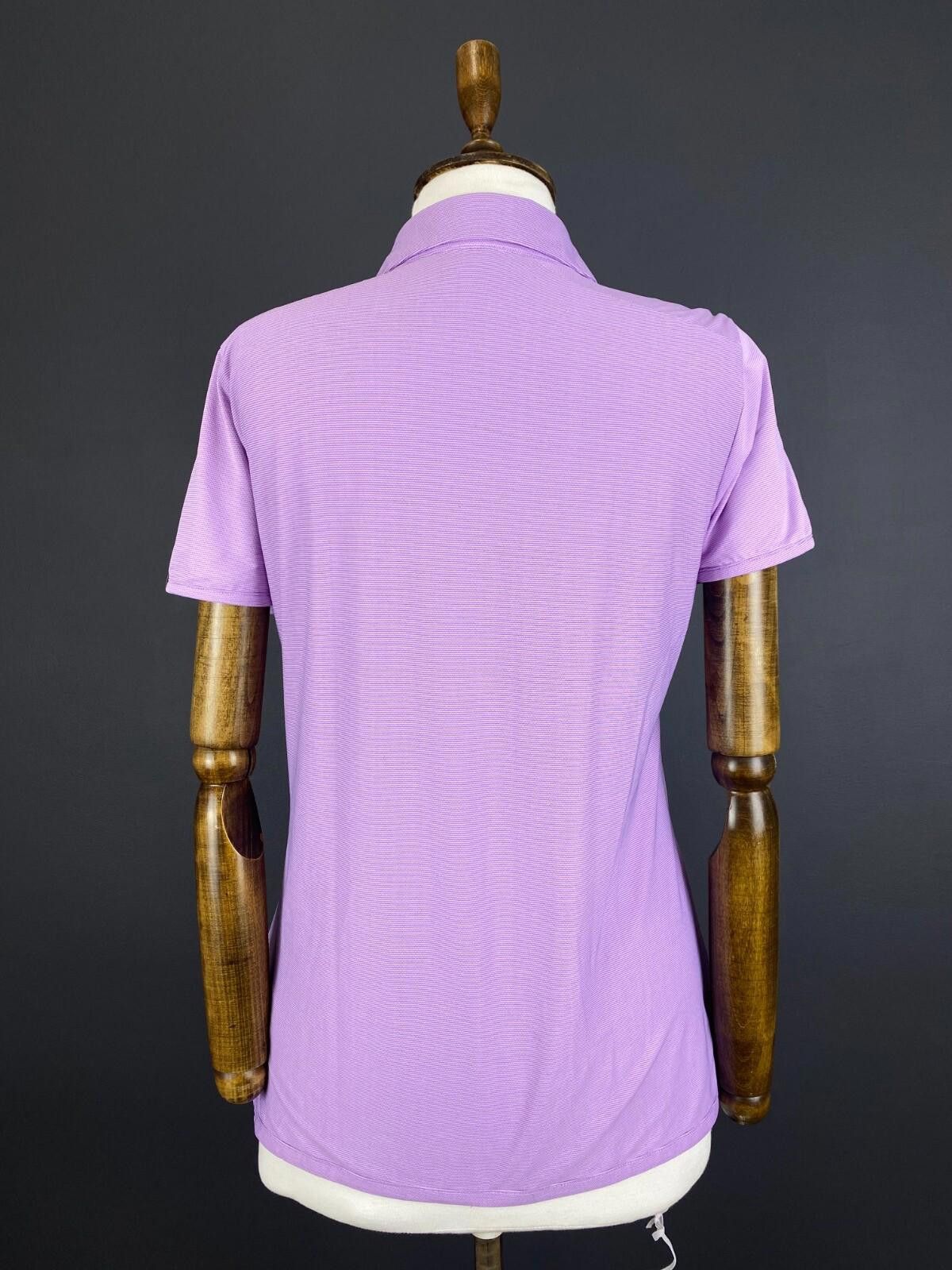 KJUS KJUS Susie Polo Purple Short Sleeve Polo Shirt Size 40 / L Size M / US 6-8 / IT 42-44 - 7 Thumbnail