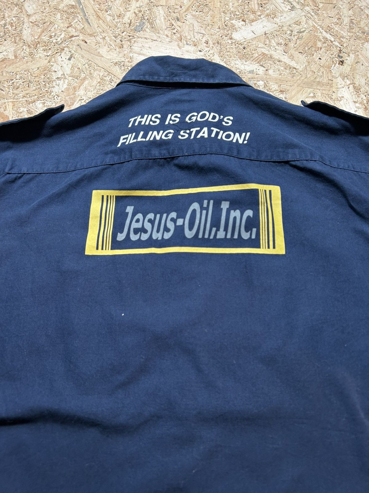 PPFM PPFM Penzoil Parody Button Up Work Shirt Size US M / EU 48-50 / 2 - 11 Thumbnail