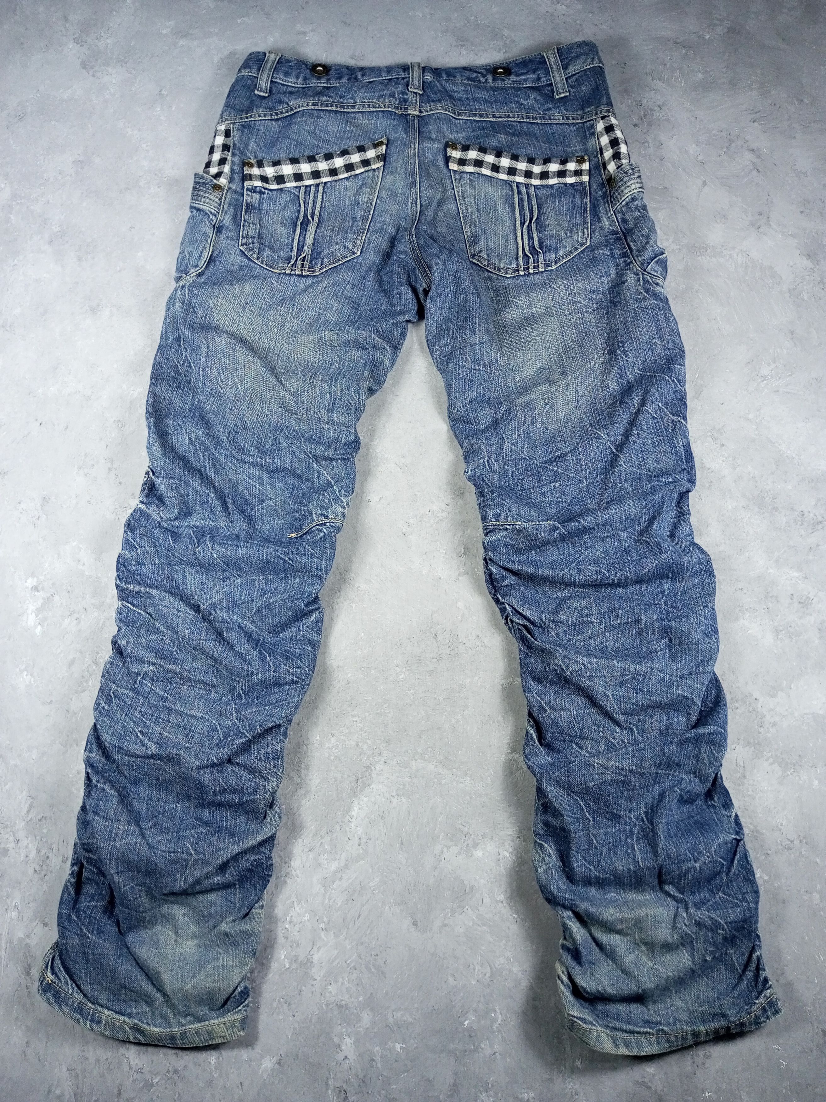 Japanese Brand undefined japanese brand jeans pant Size US 32 / EU 48 - 17 Thumbnail